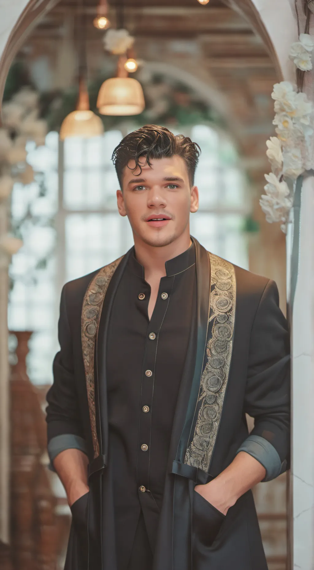 ai character: Harry Clark background