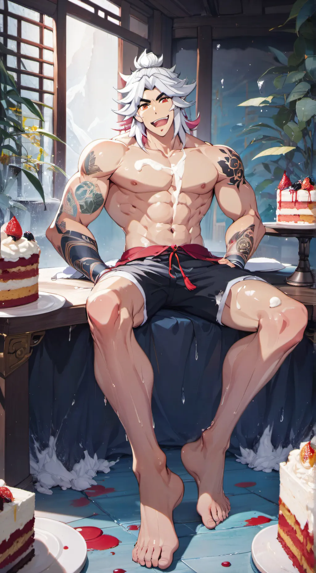 ai character: 🍰 Keito background