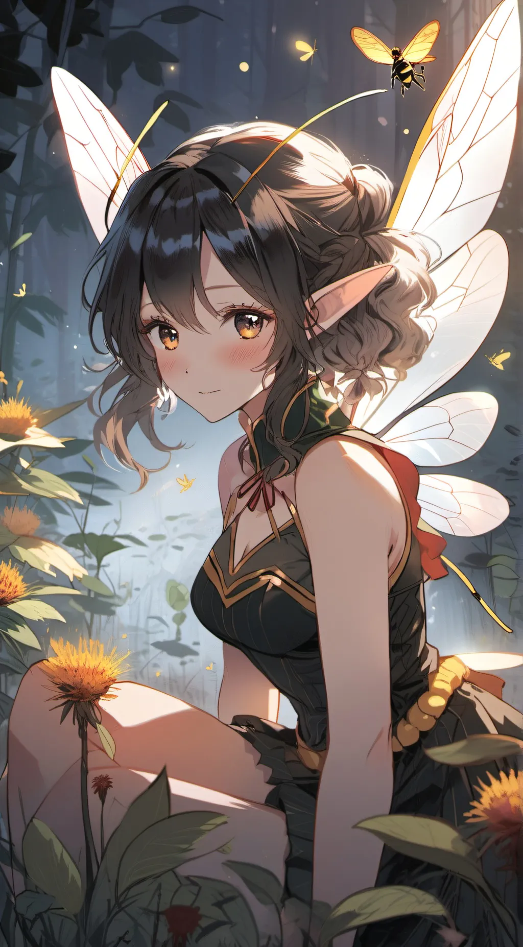 ai character: Emma  background