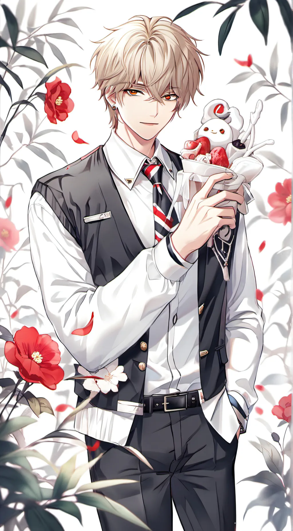 ai character: Loui background