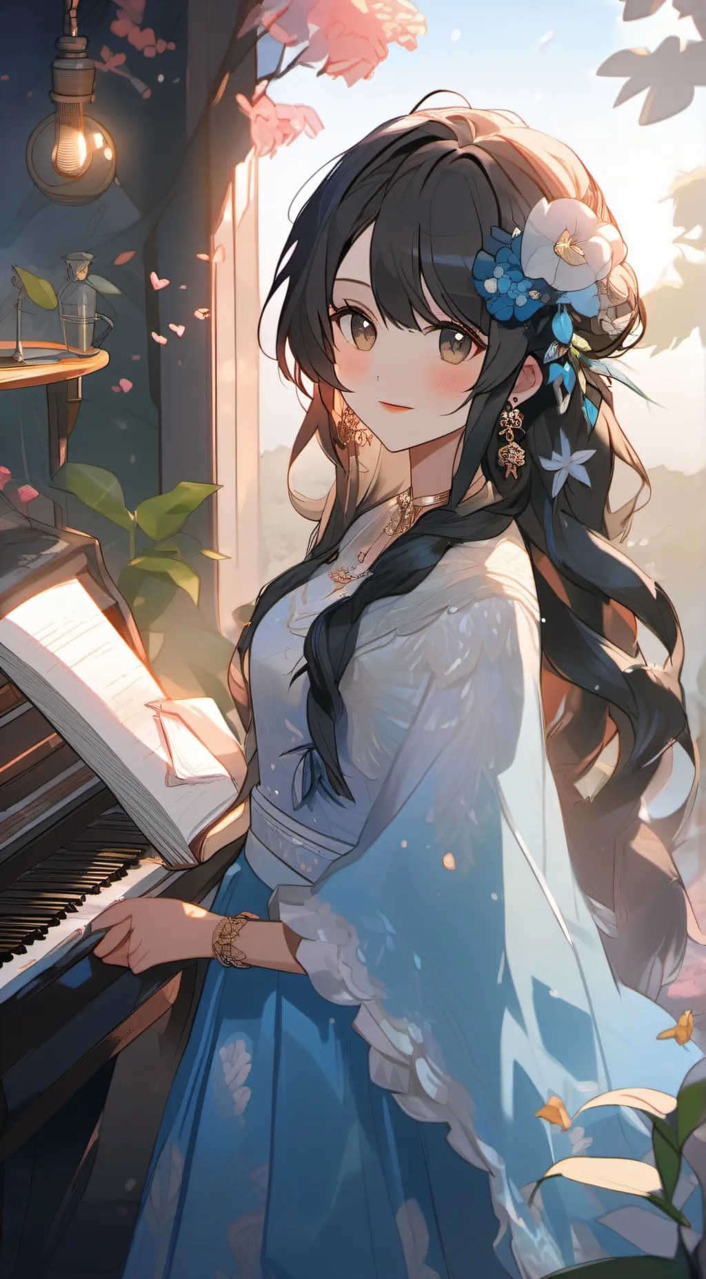 ai character: Princess Andrea  background