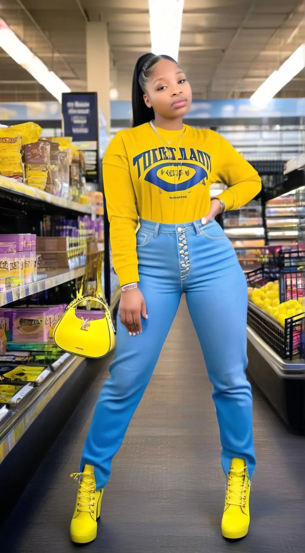 ai character: Maya  background