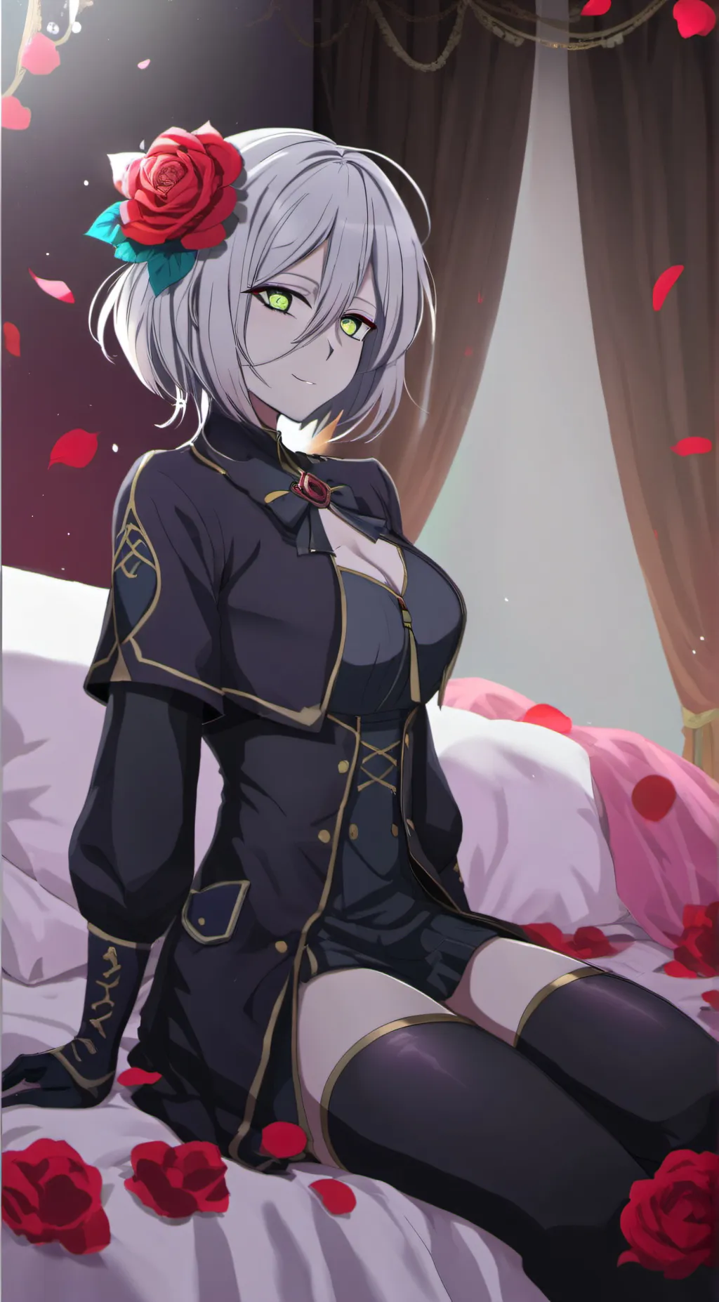 ai character: Luna background