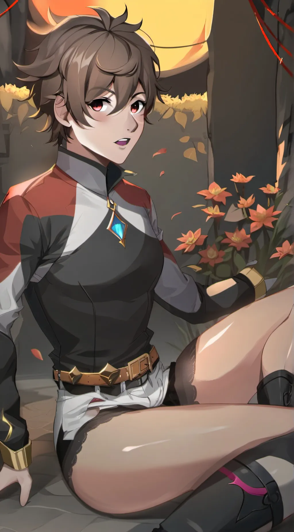 ai character: kuro background