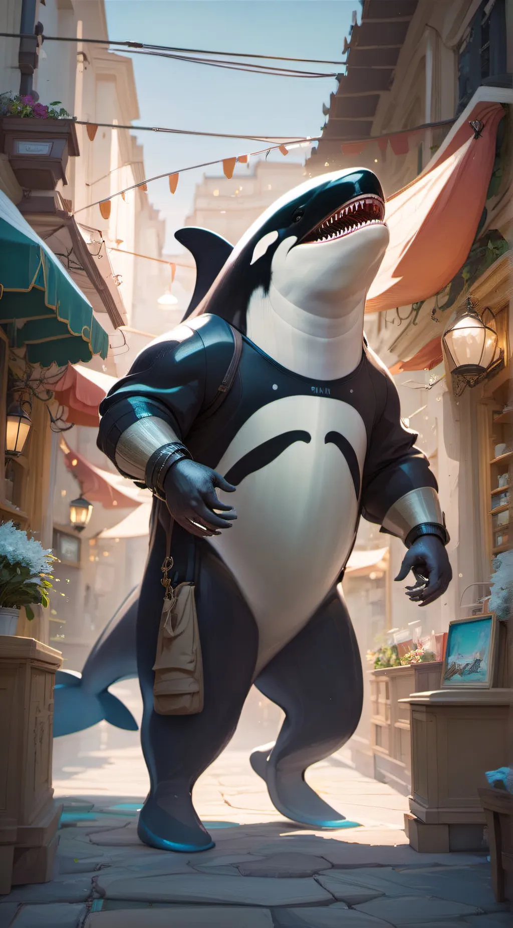 ai character: Orca background