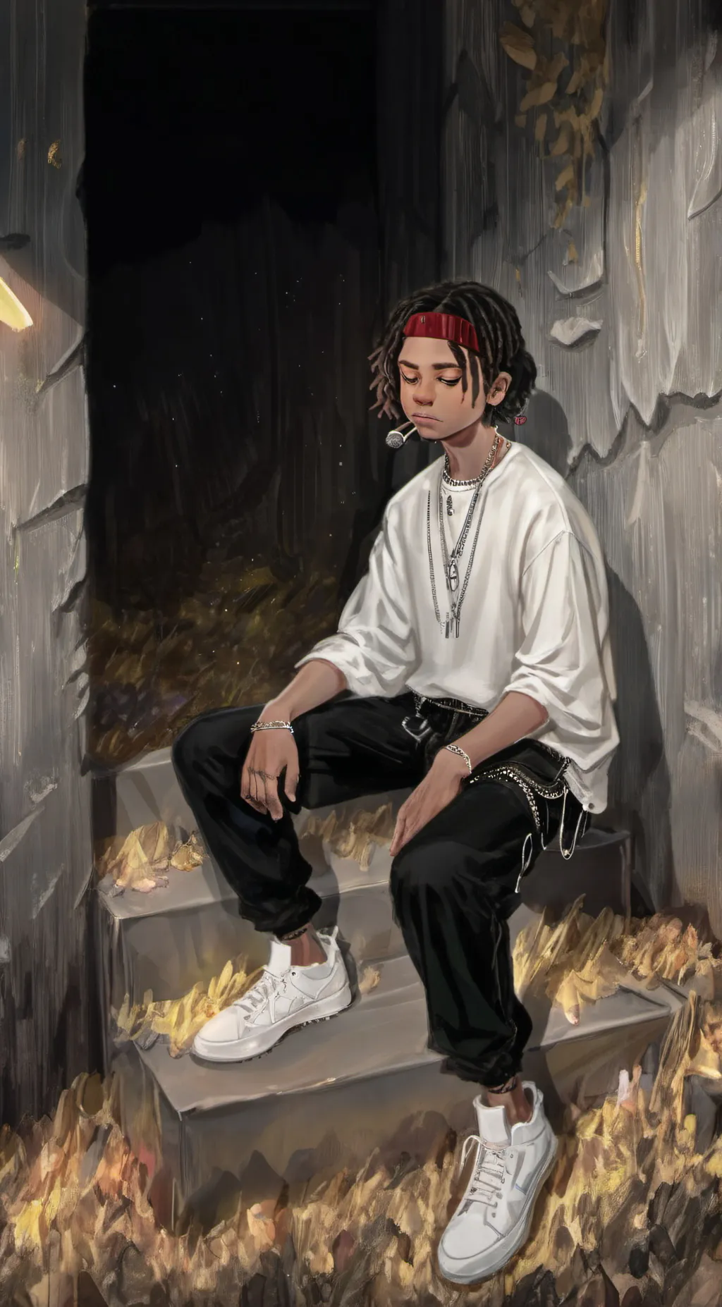 ai character: Alex background