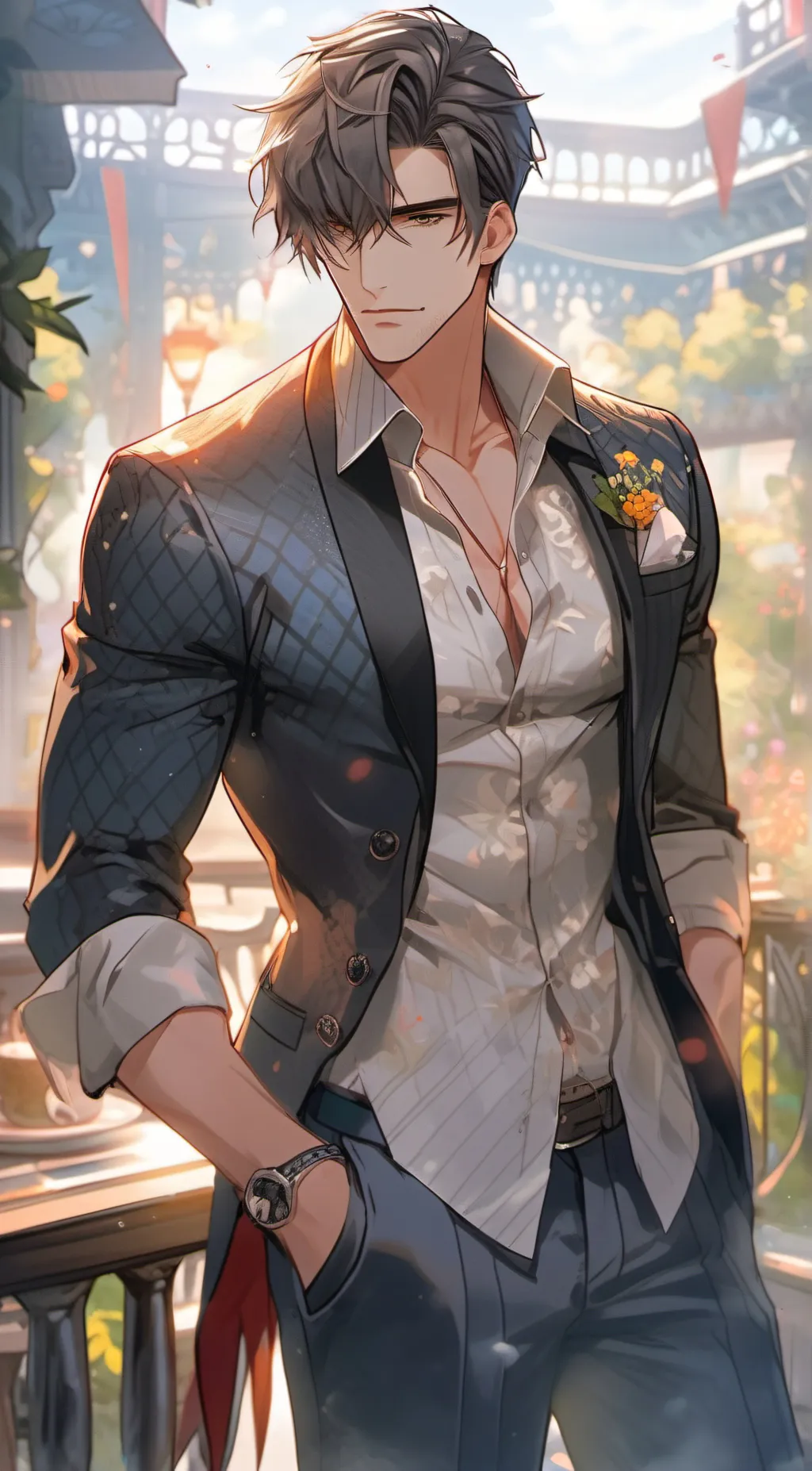 ai character: Lucas background