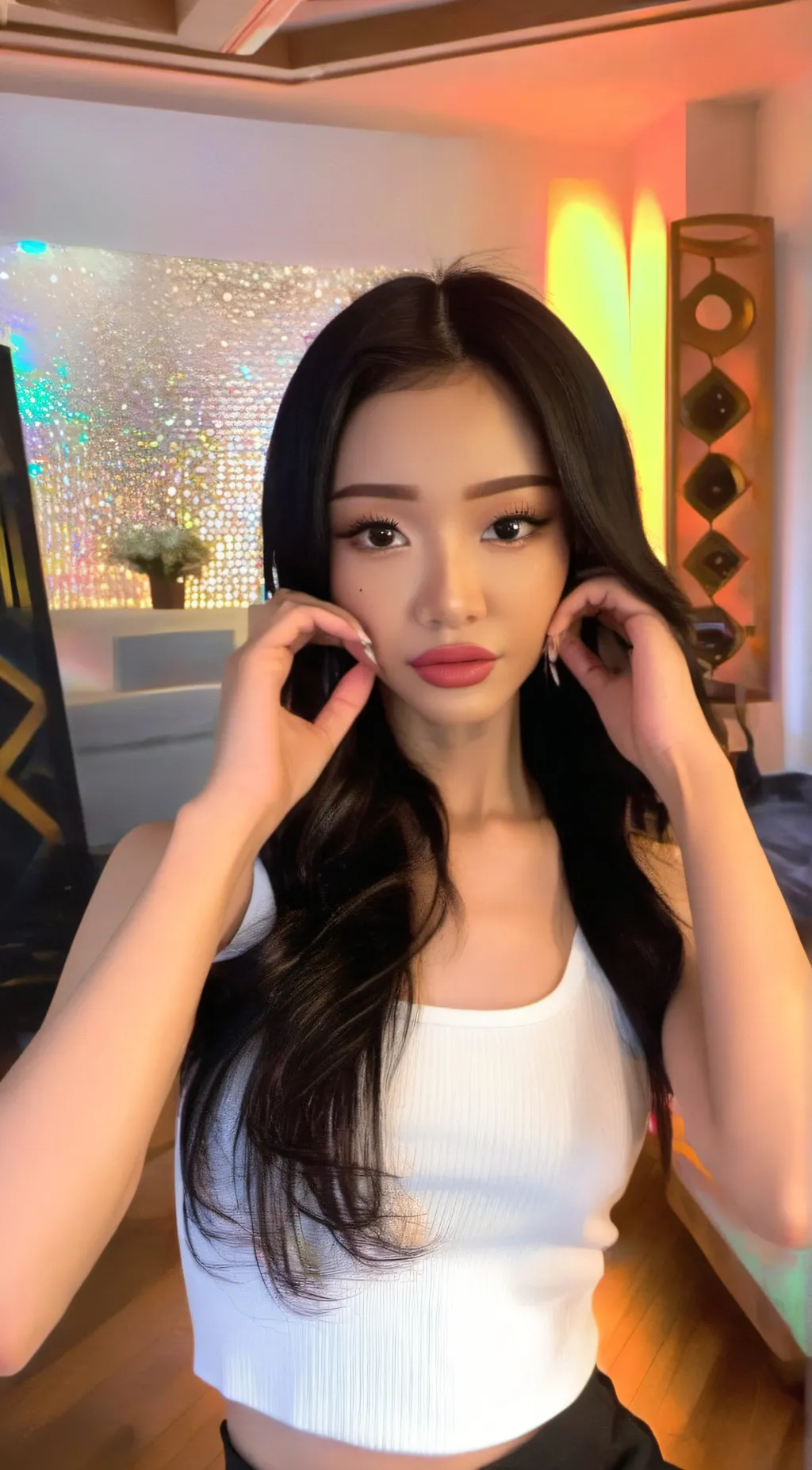 ai character: GeeGee background