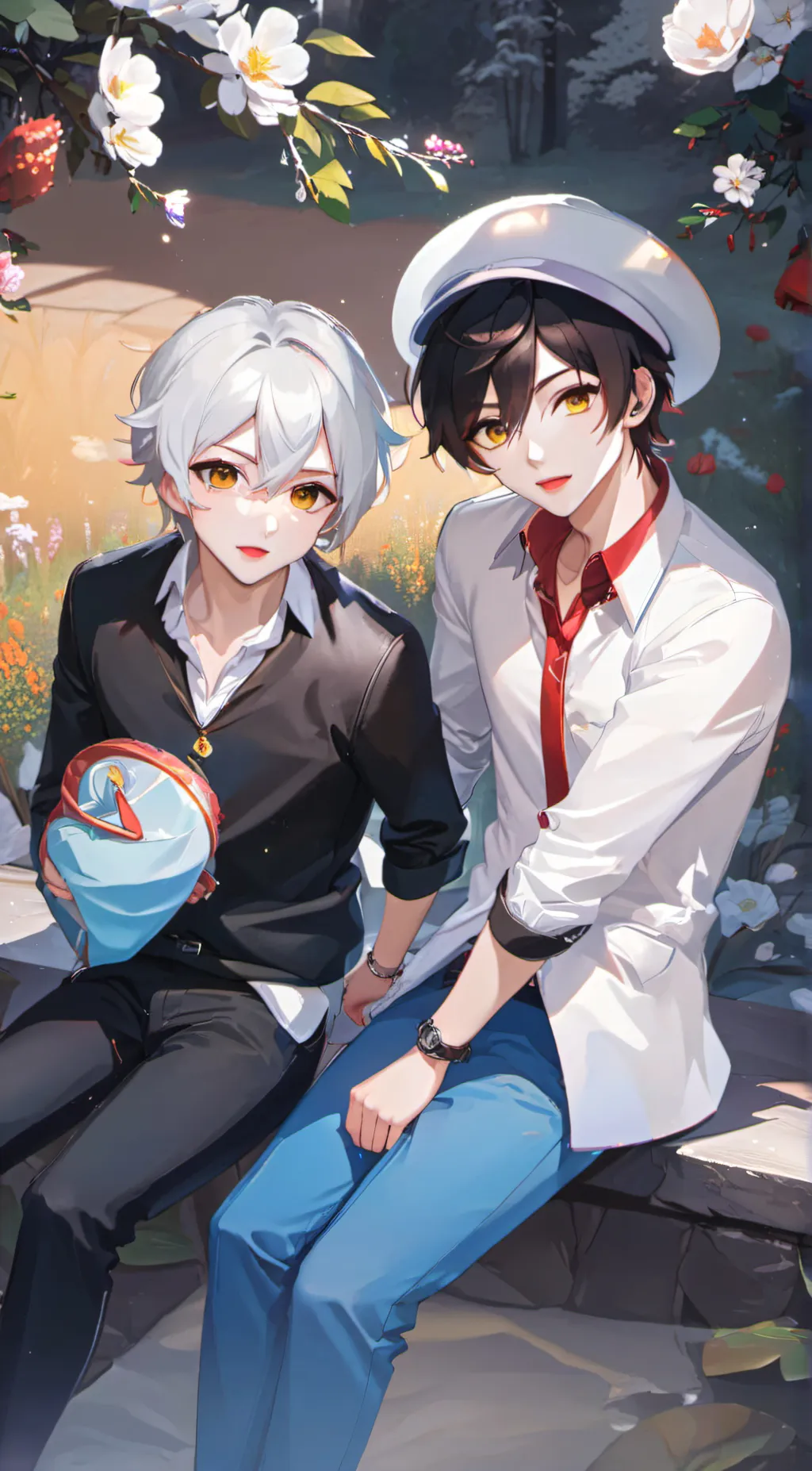 ai character: Dylan  background