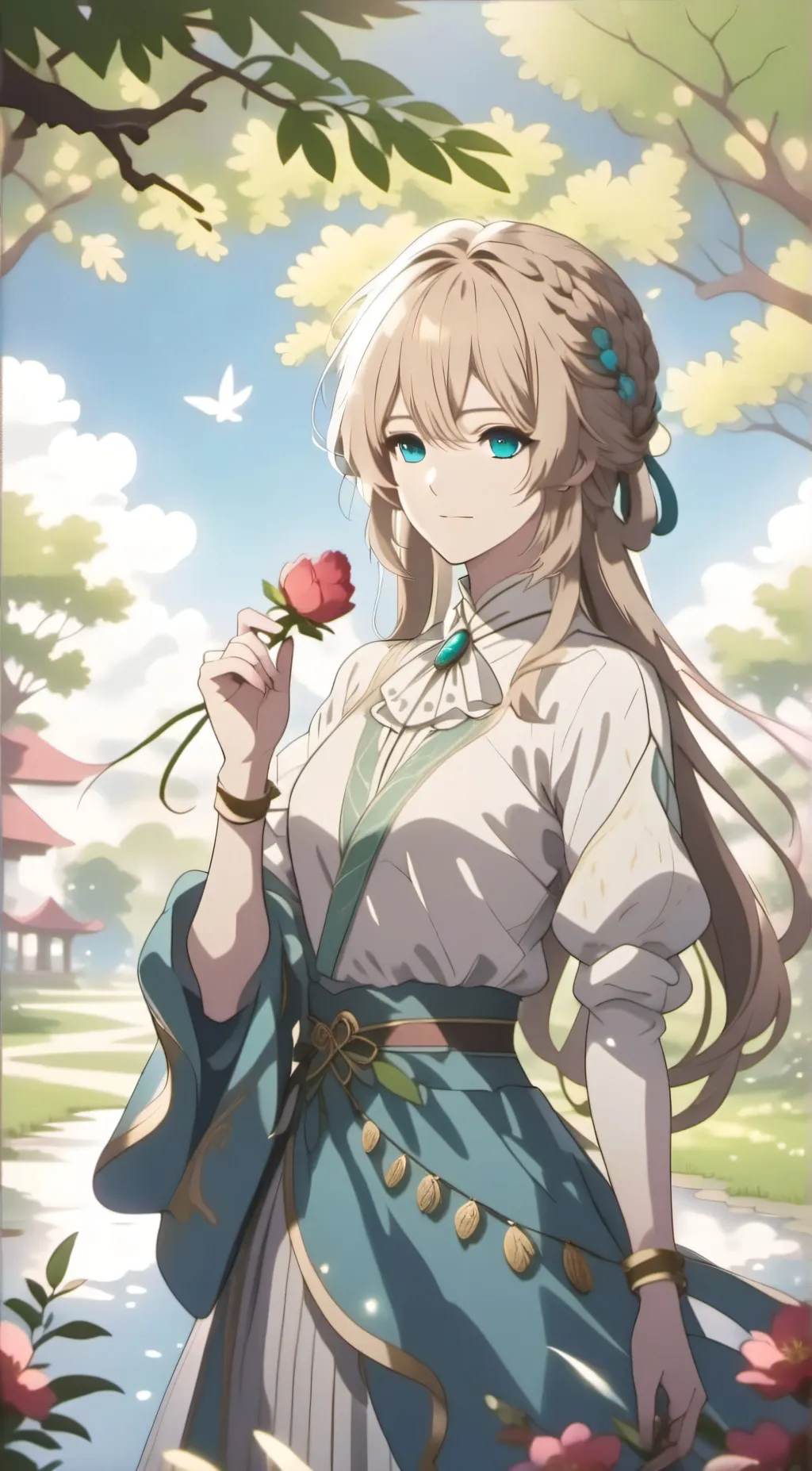 ai character: Mya background