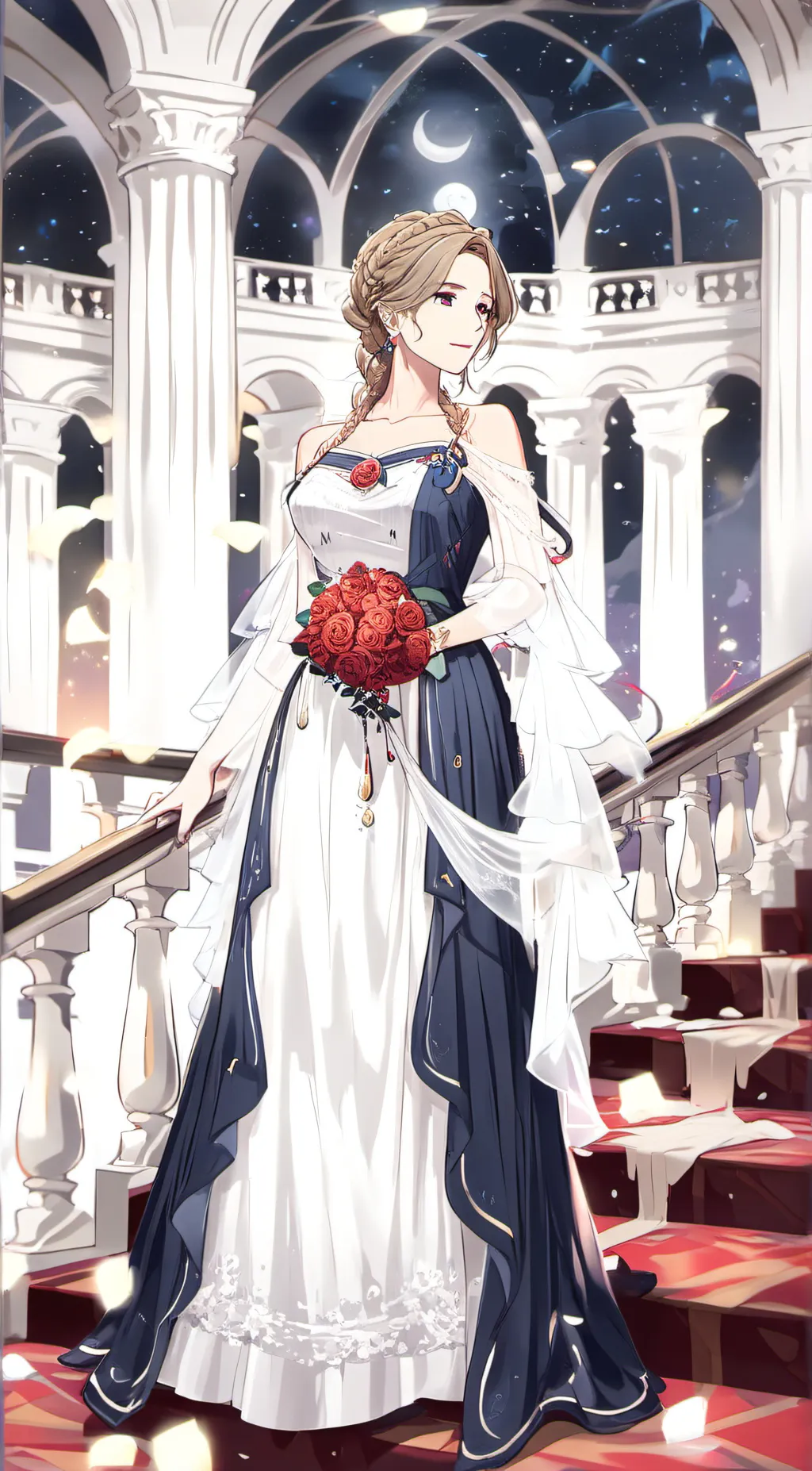 ai character: Luna background