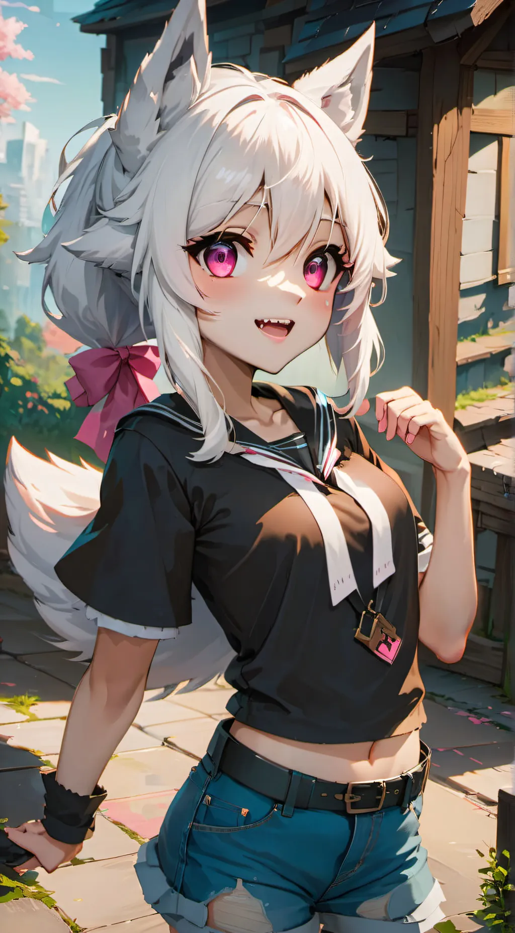 ai character: Nika background