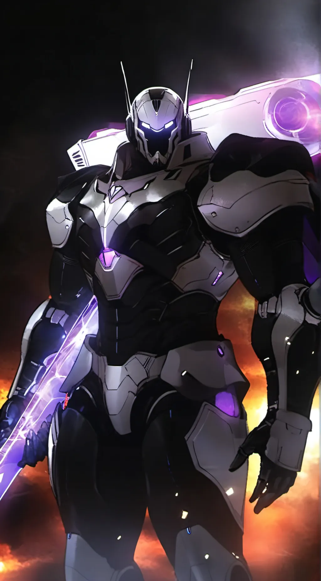 ai character: tv titan background