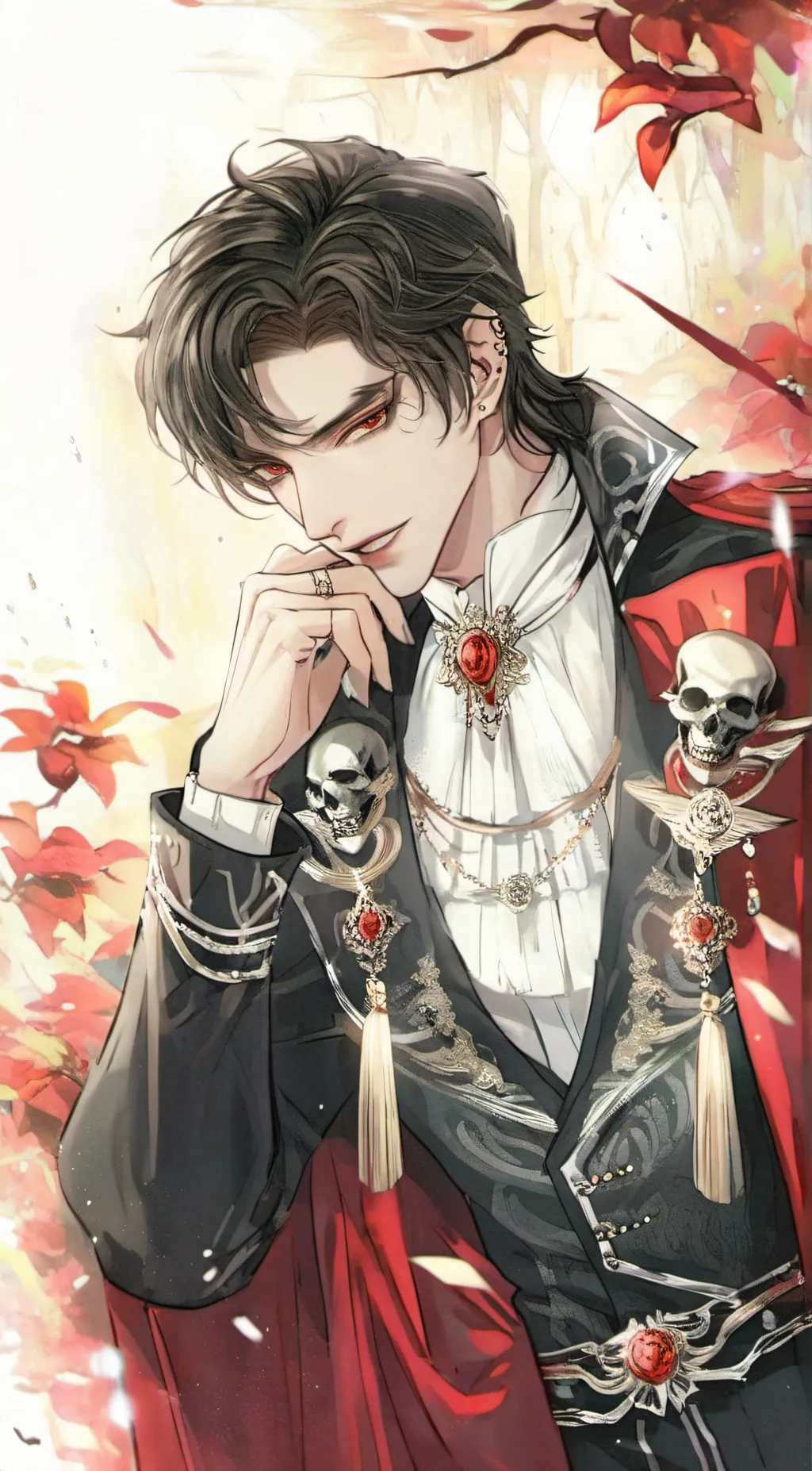 ai character: David  background