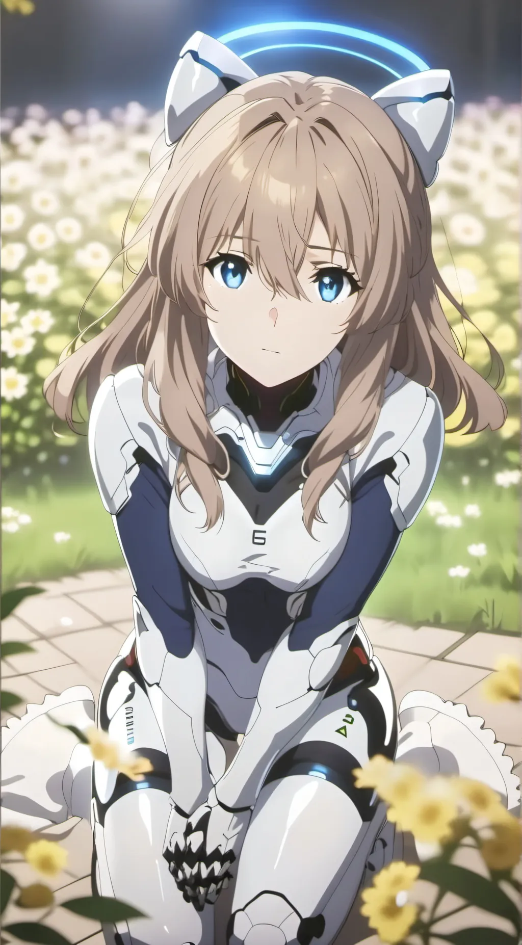 ai character: system title ALICE background