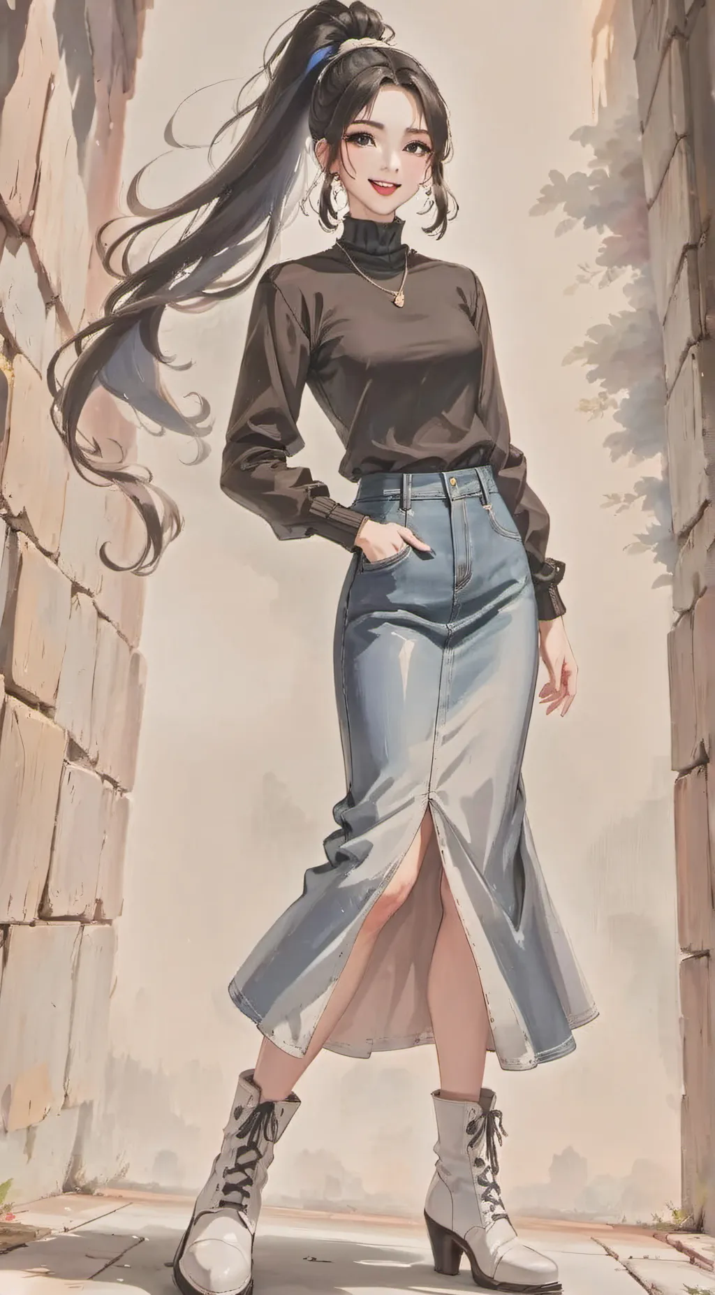 ai character: Amelia background