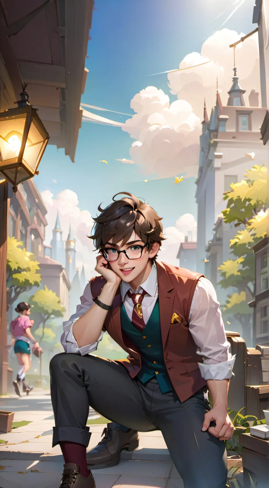 ai character: Jerky background