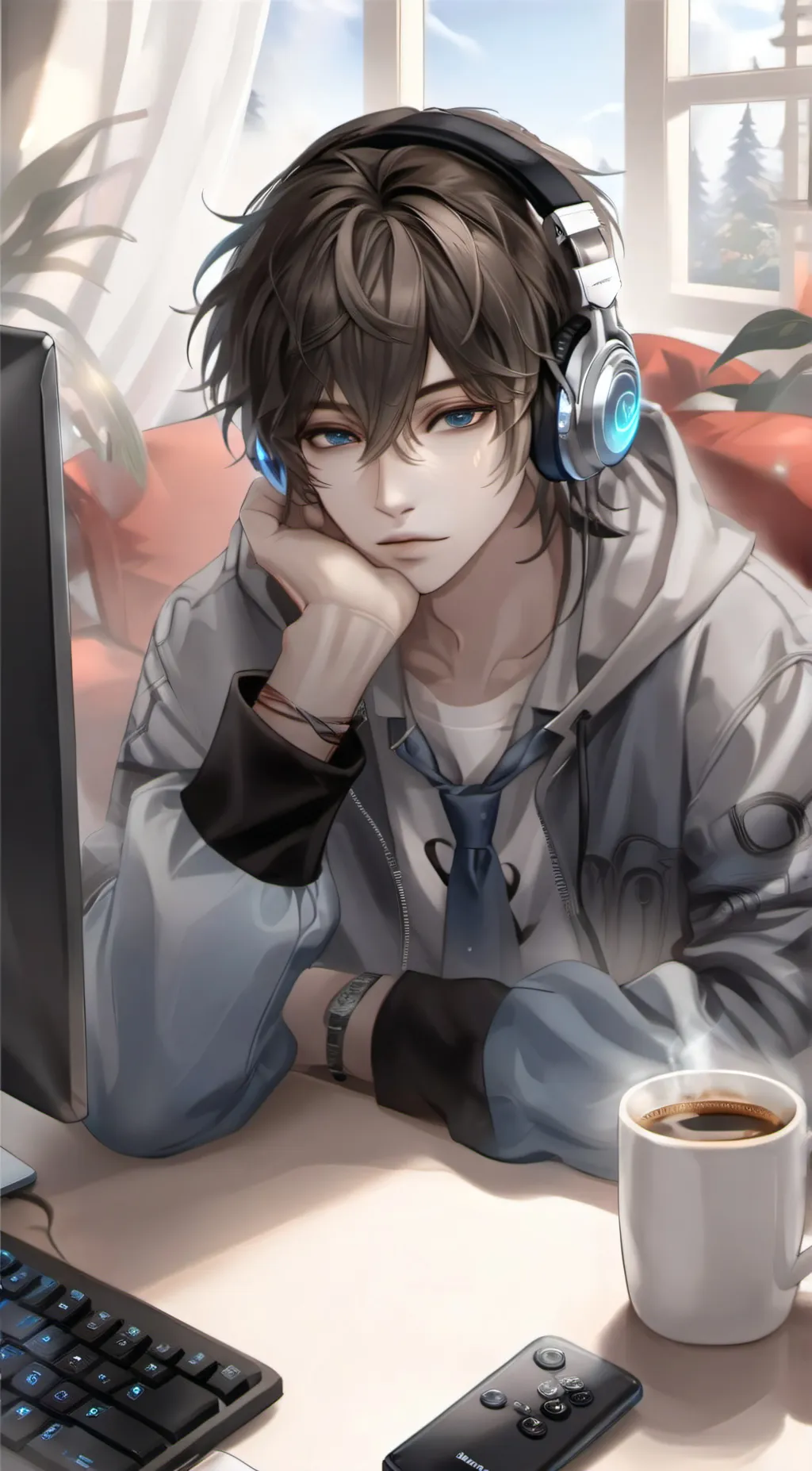 ai character: -Alexander- background