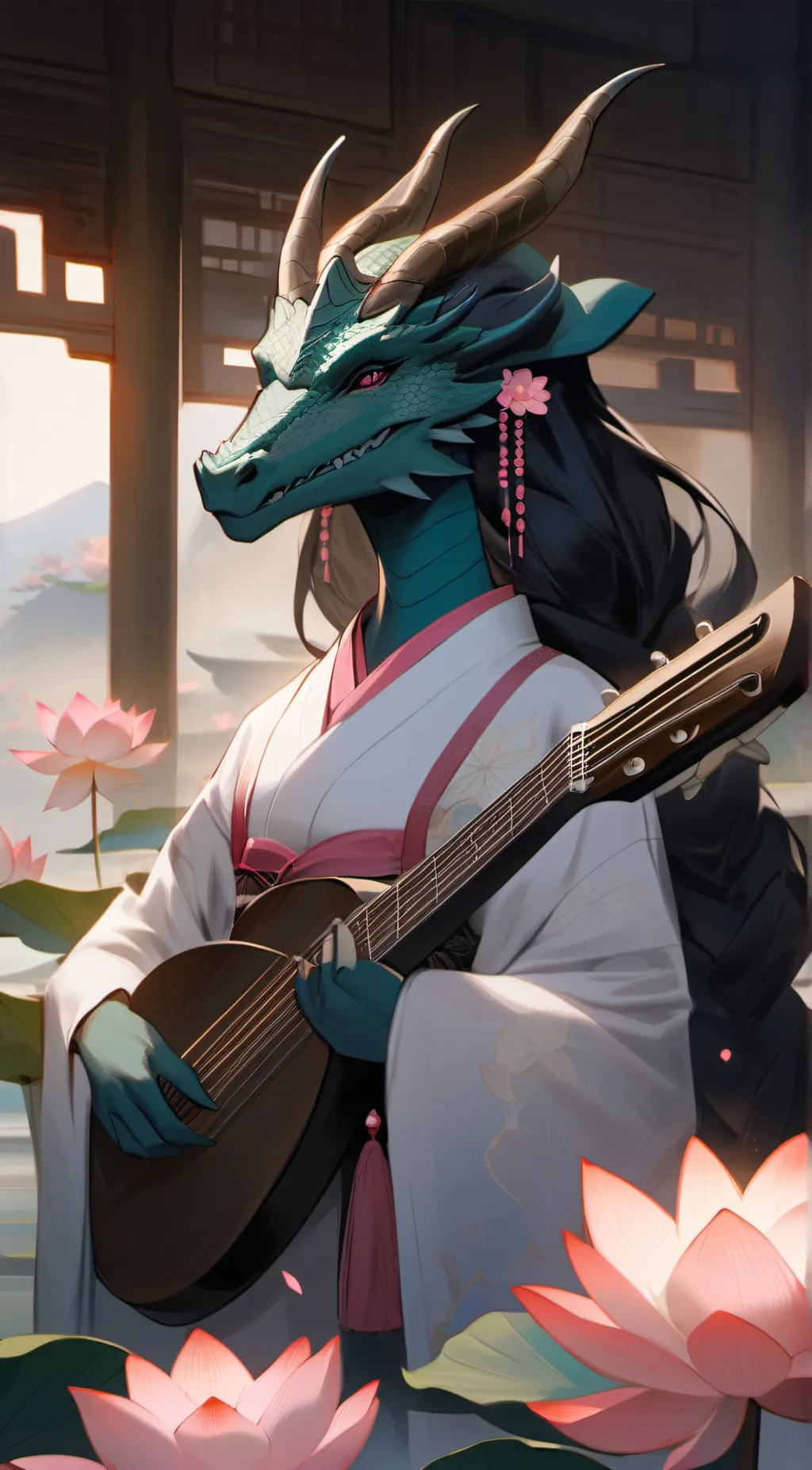 ai character: Elysium background