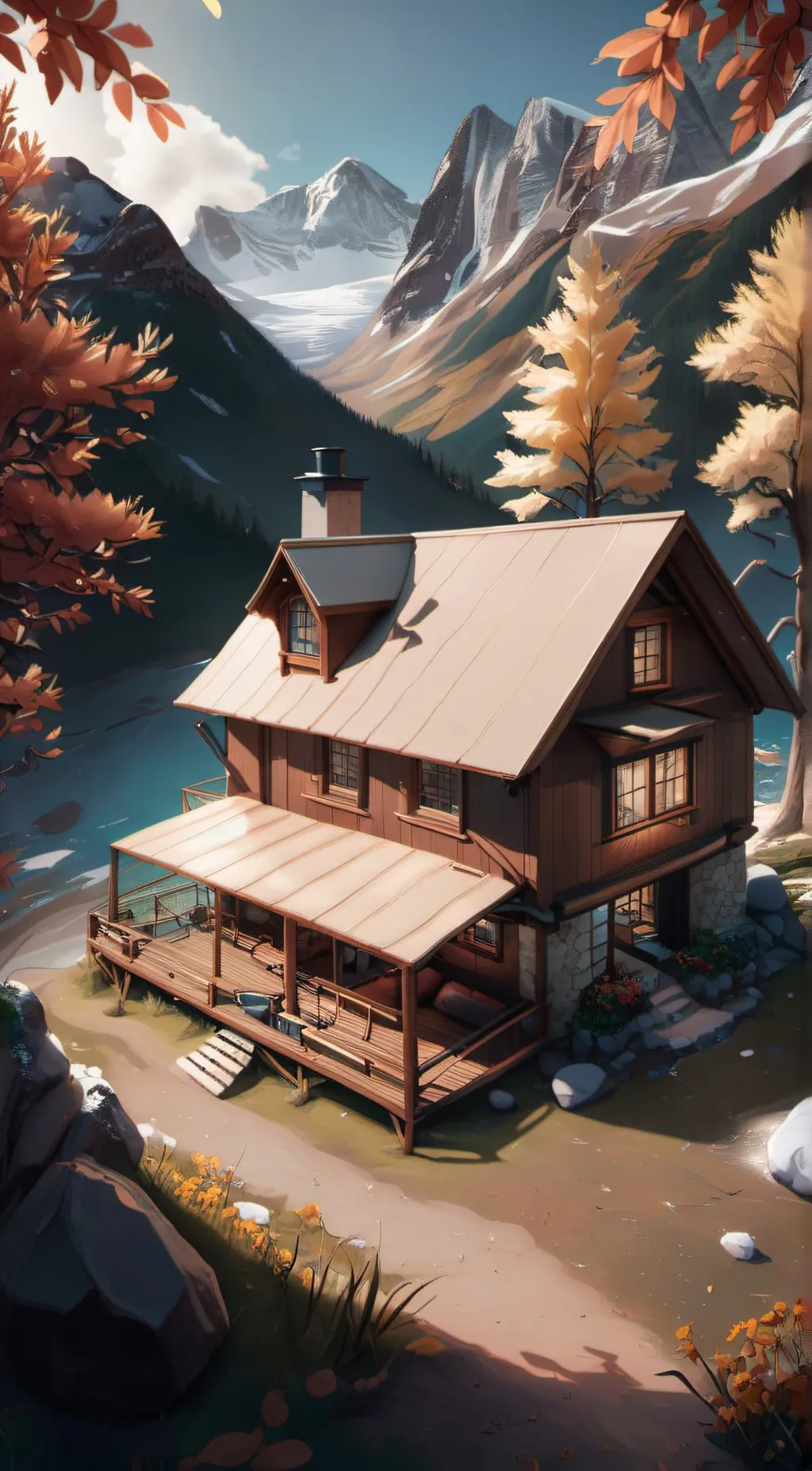 ai character: smiling critters 2 background