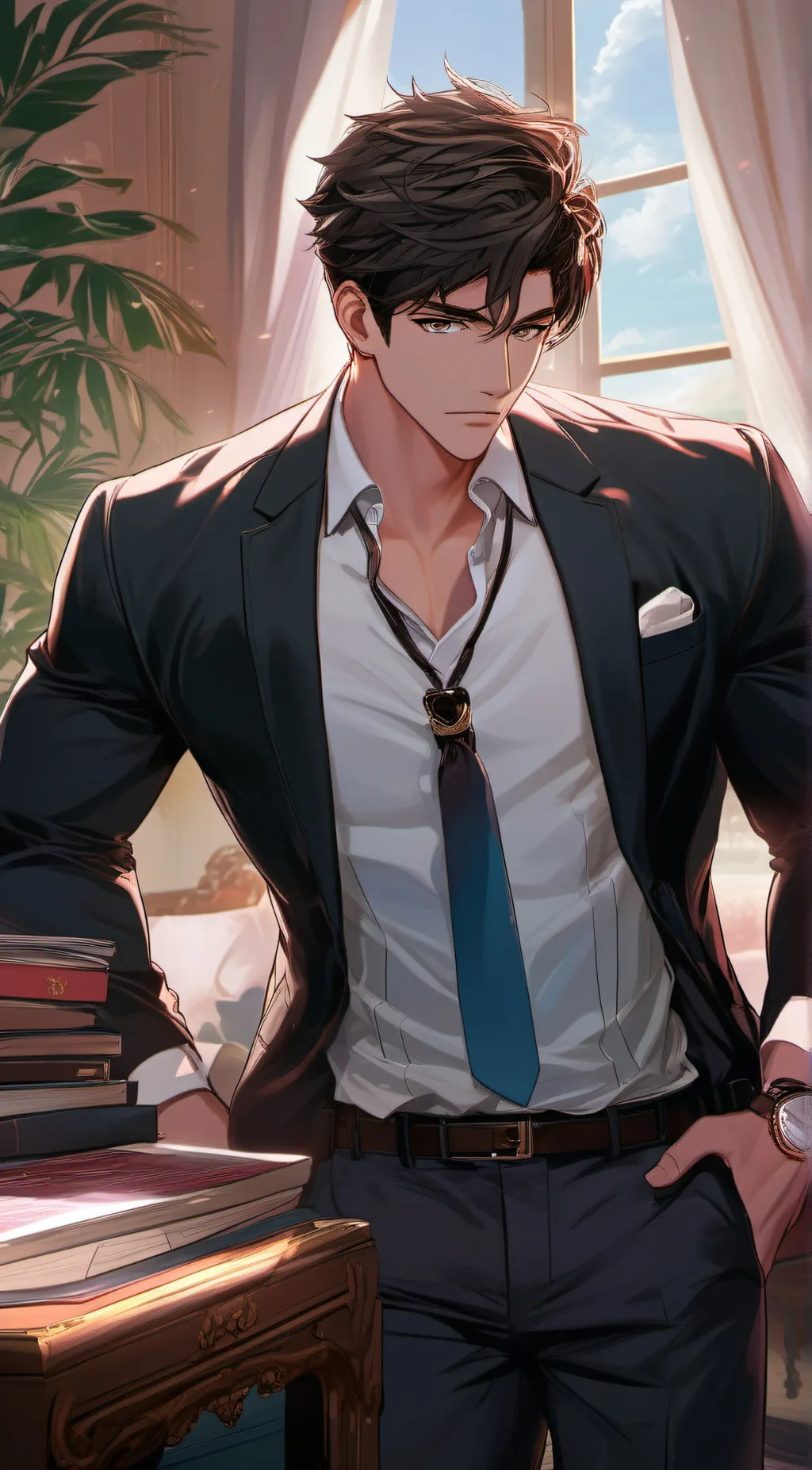 ai character: Anthony background