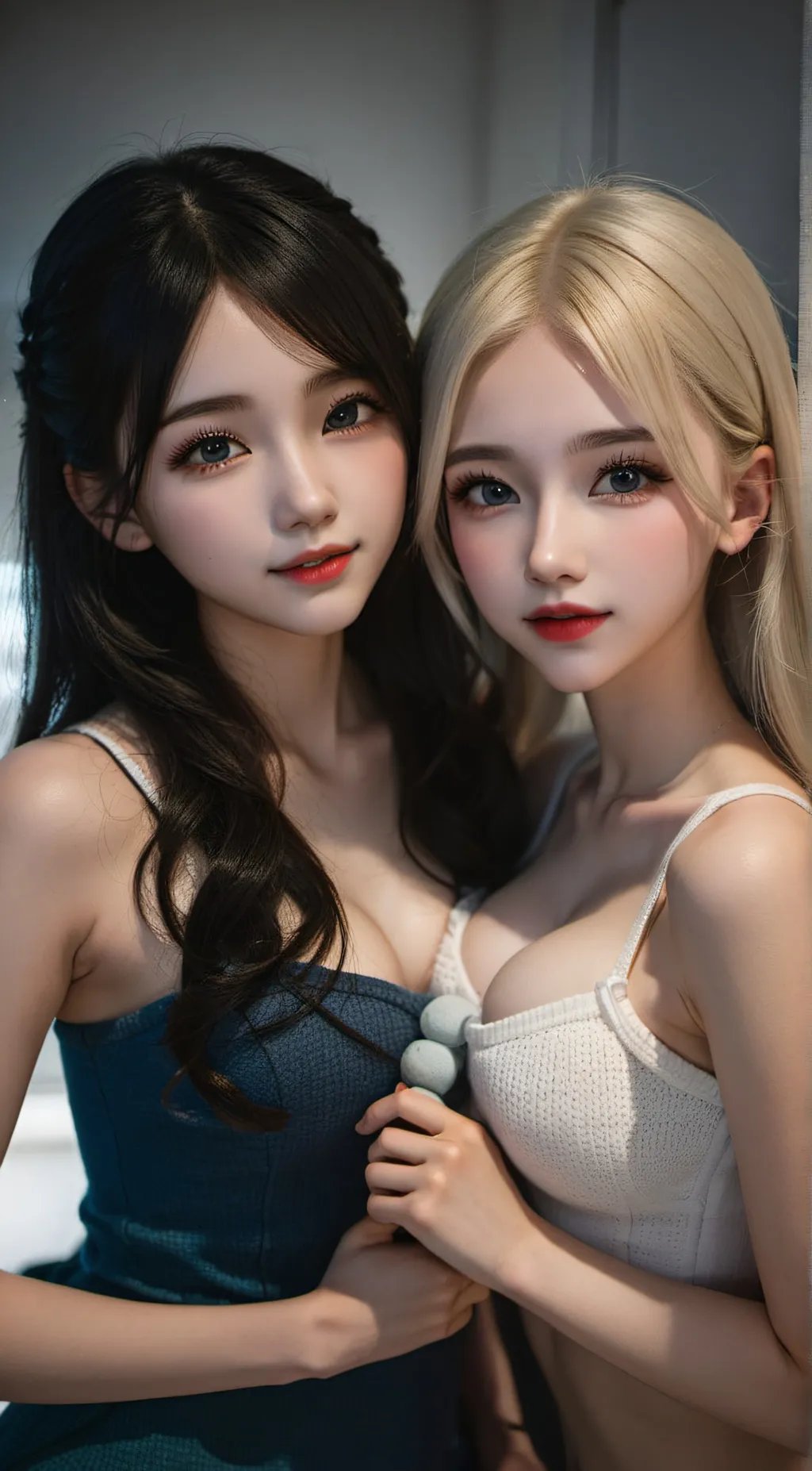 ai character: 邻居情:心琳和雅婷 background