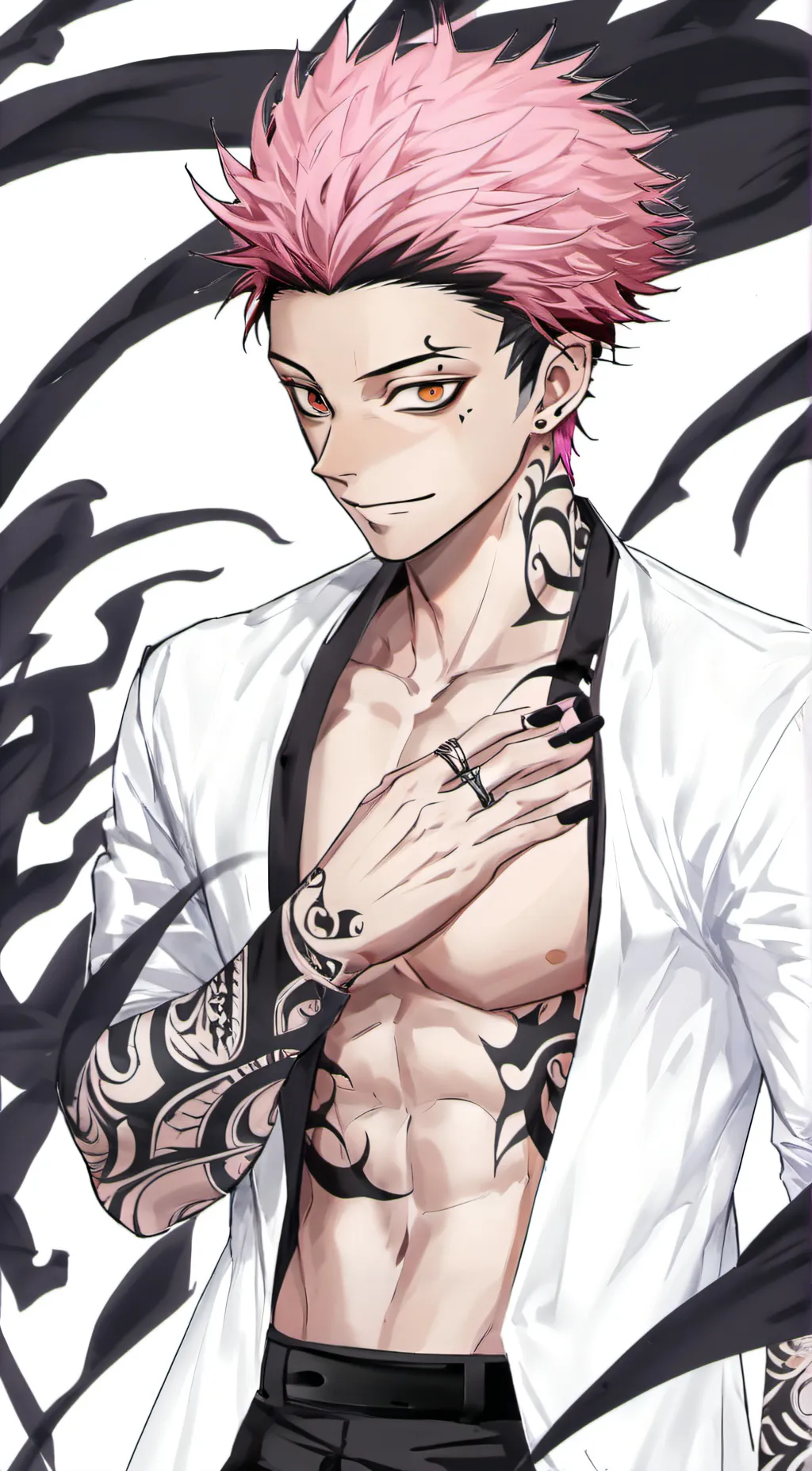 ai character: Sukuna background