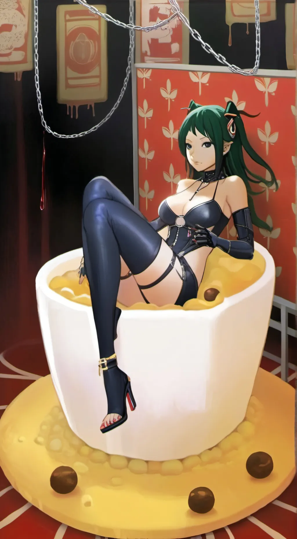 ai character: SBIAC butpoisonous background