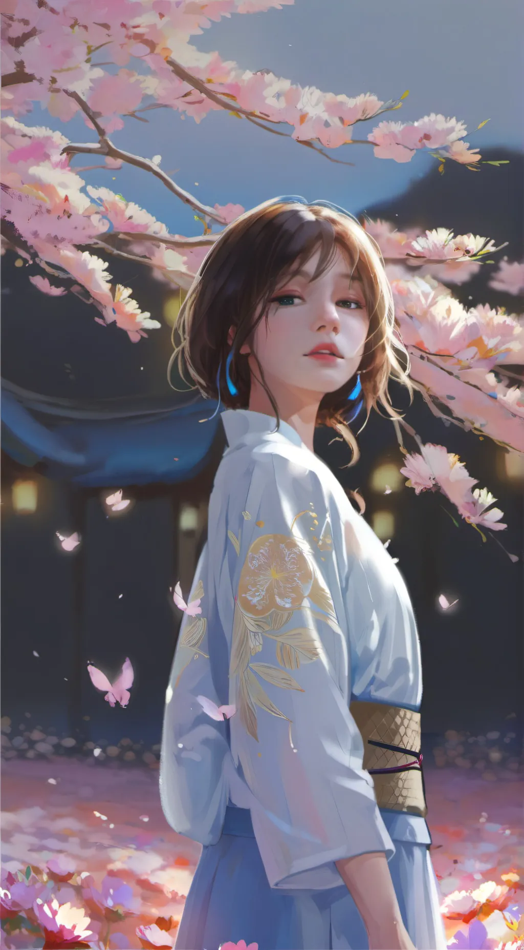 ai character: love background