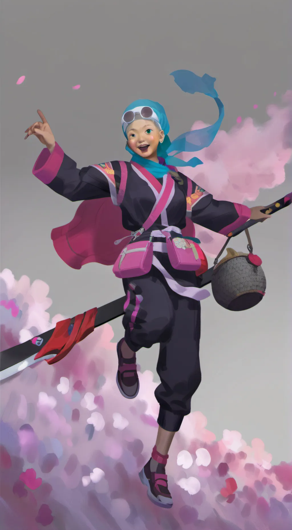 ai character: livvy background