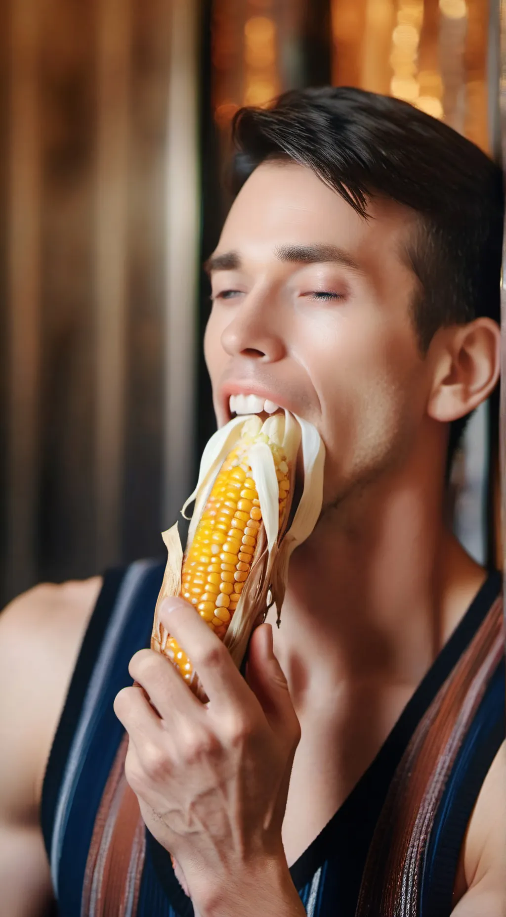 ai character: aaron background