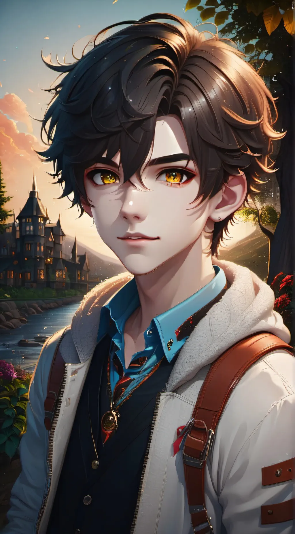 ai character: tanner background
