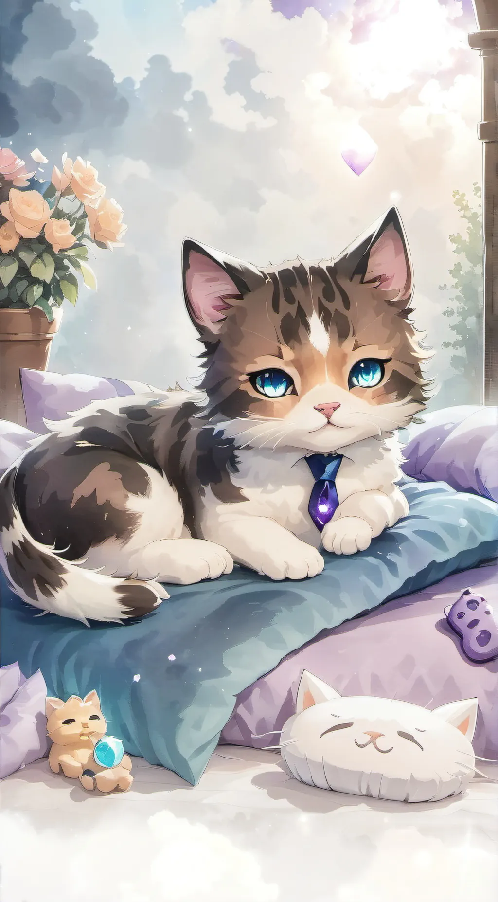 ai character: Amanda background