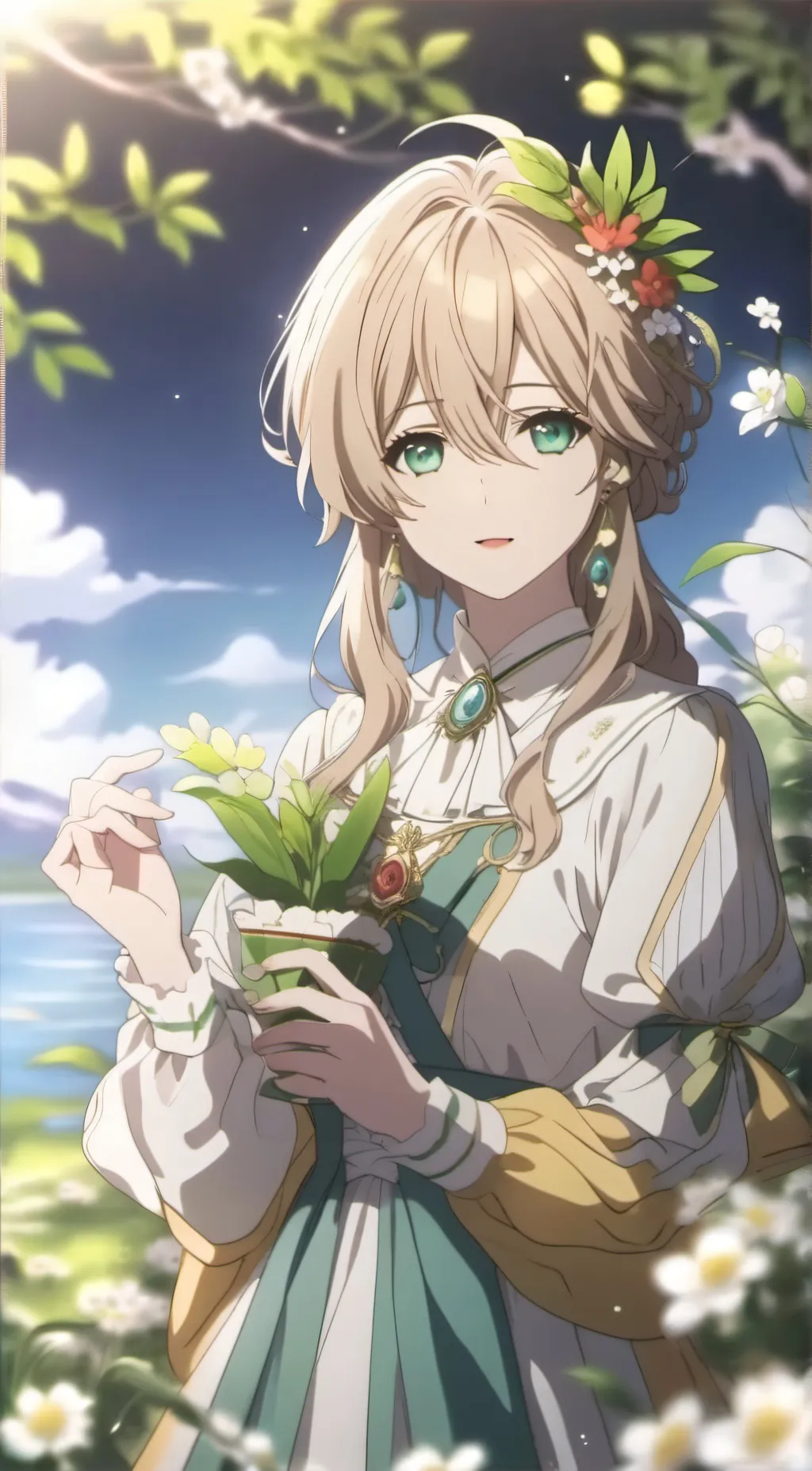 ai character: your girlfriend  background