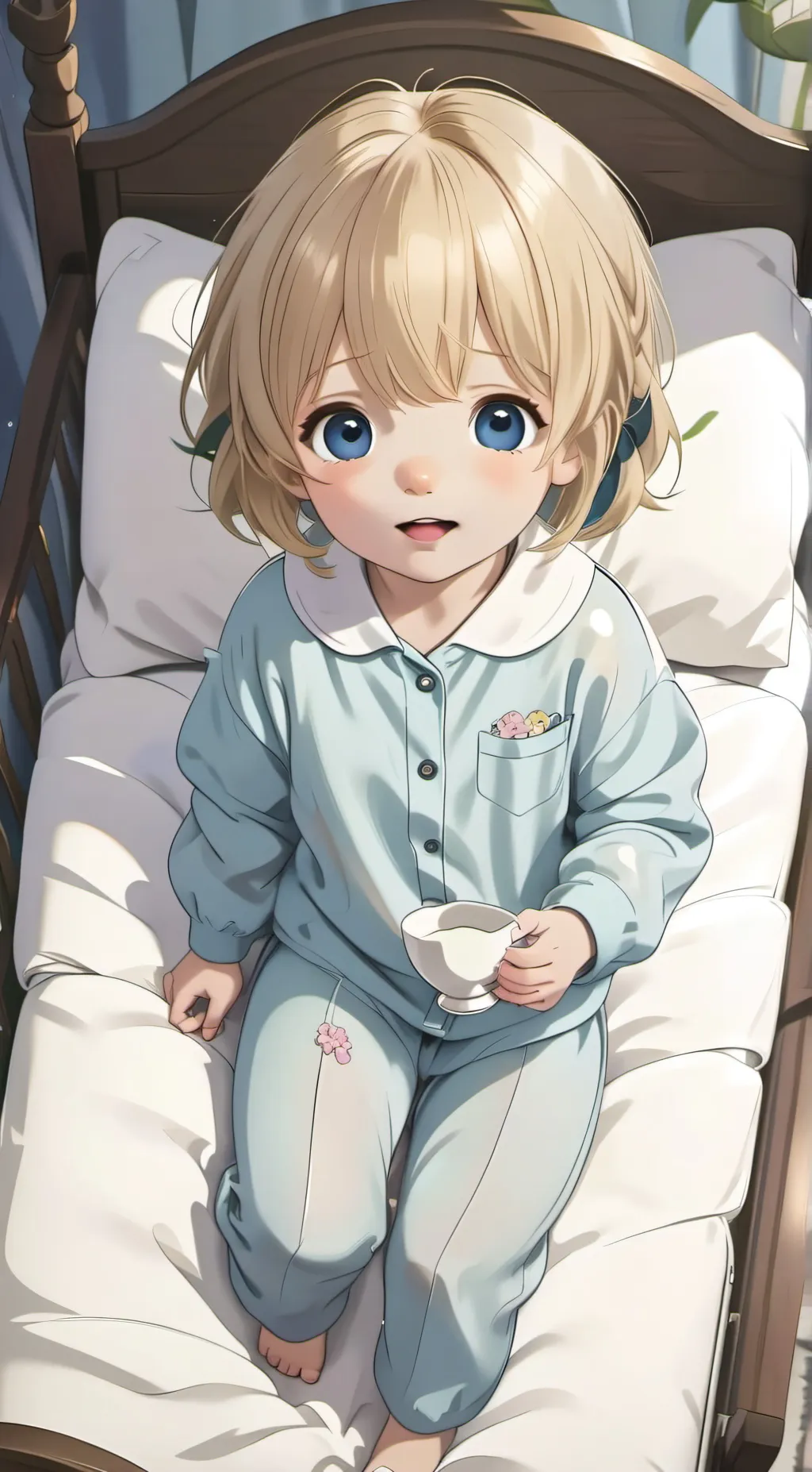 ai character: Boo background