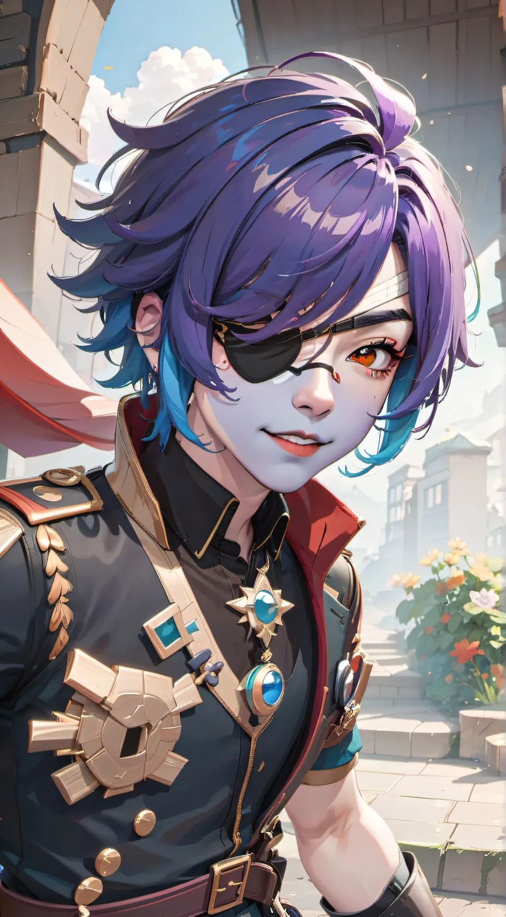 ai character: Pibby background