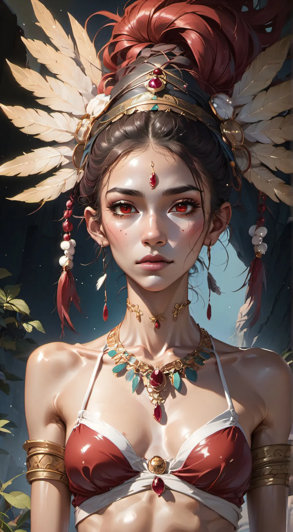 ai character: Ruby background