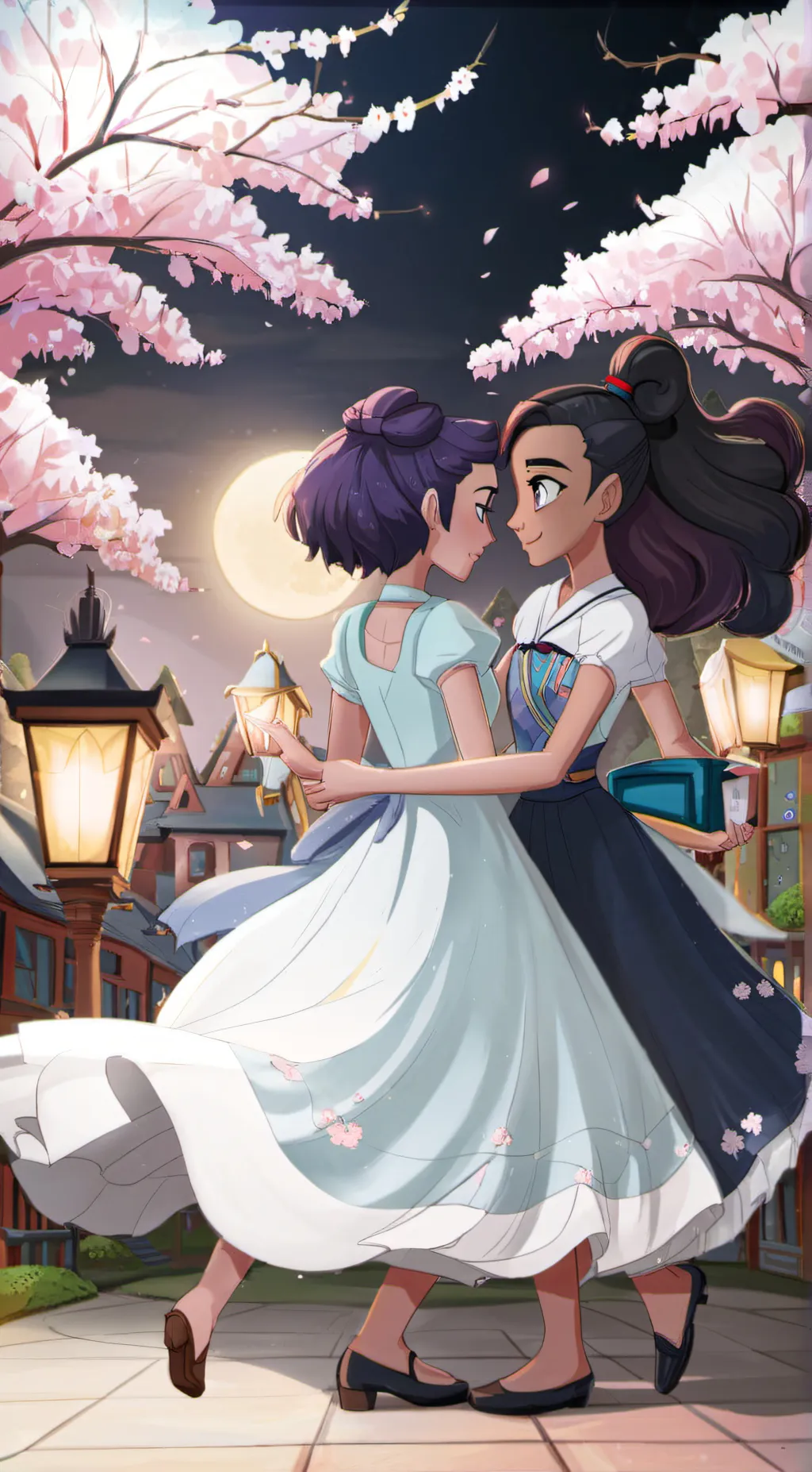 ai character: lumity background