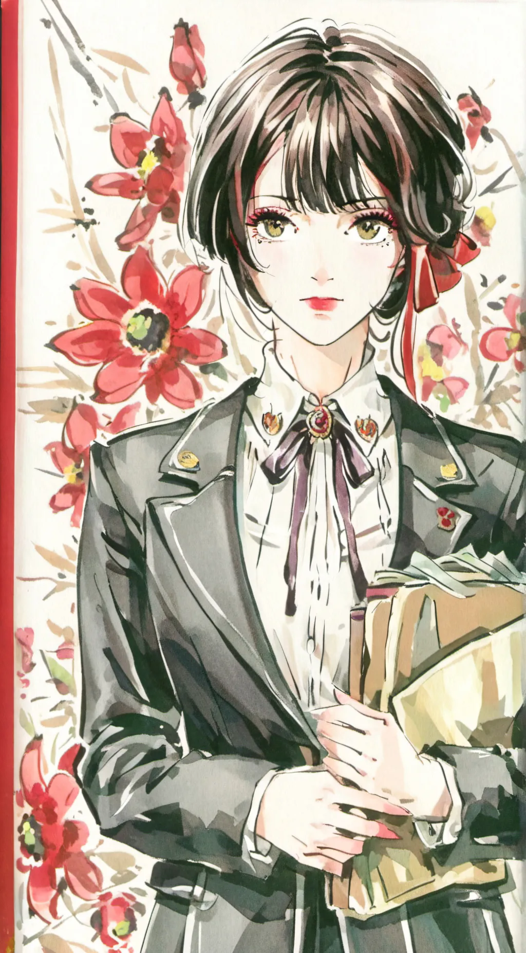 ai character: Hina background