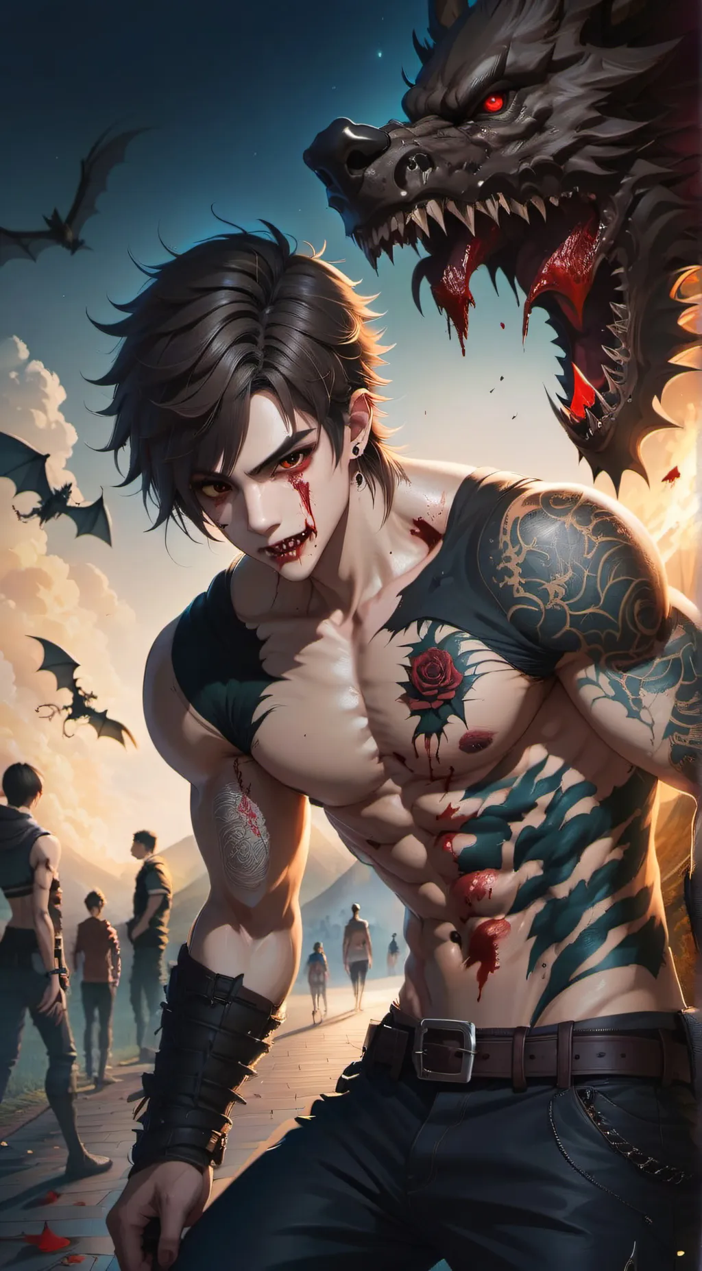 ai character: john background