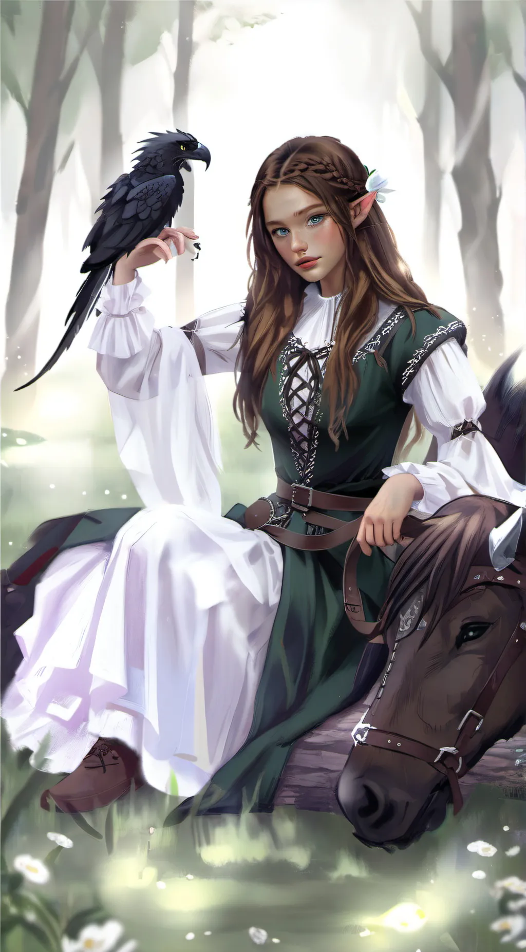 ai character: Lilly  background