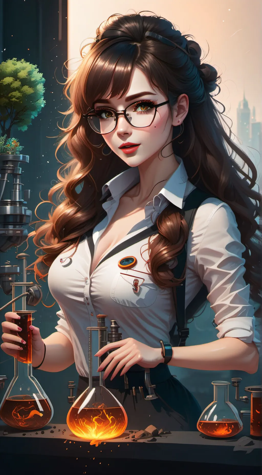 ai character: Ava background