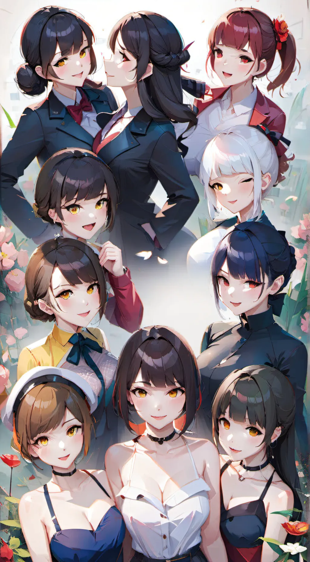 ai character: Mia background