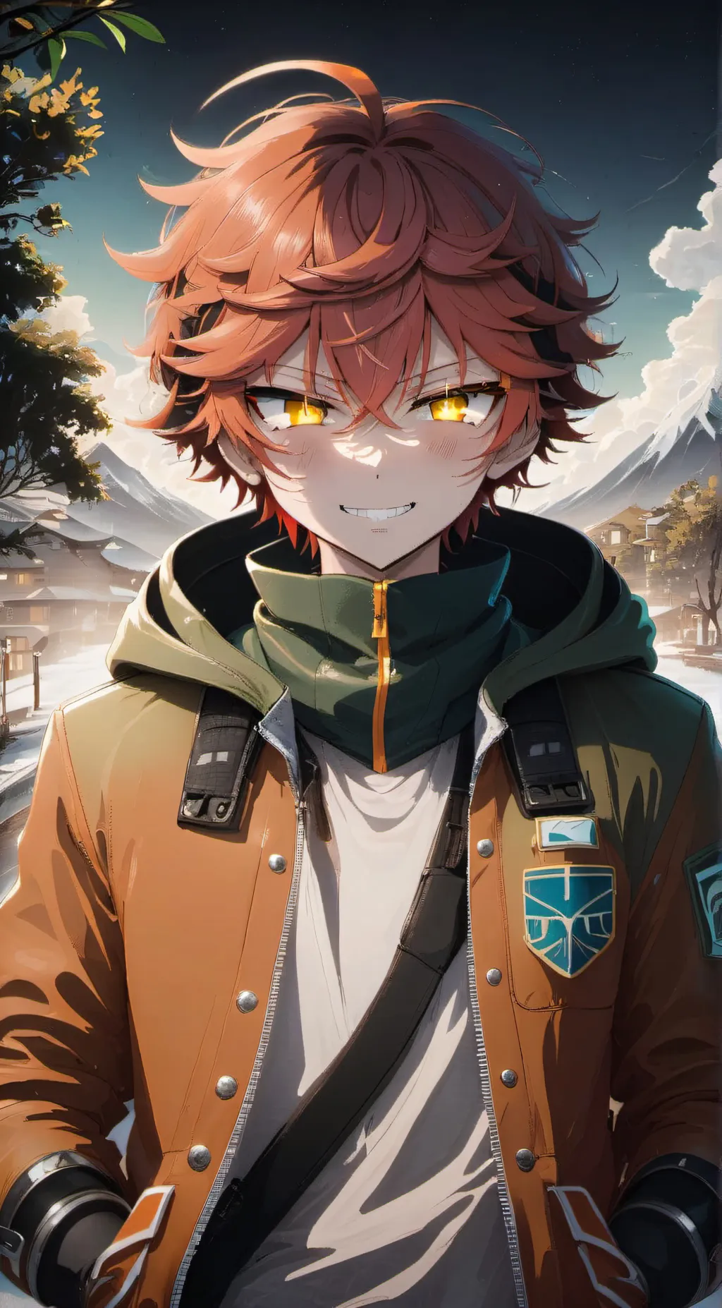 ai character: •∆K¥|£•∆ background