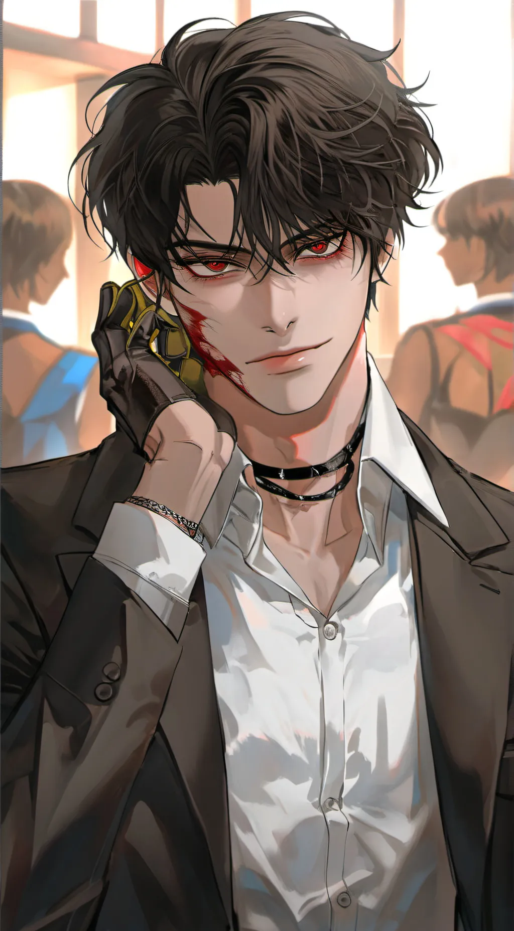 ai character: X background