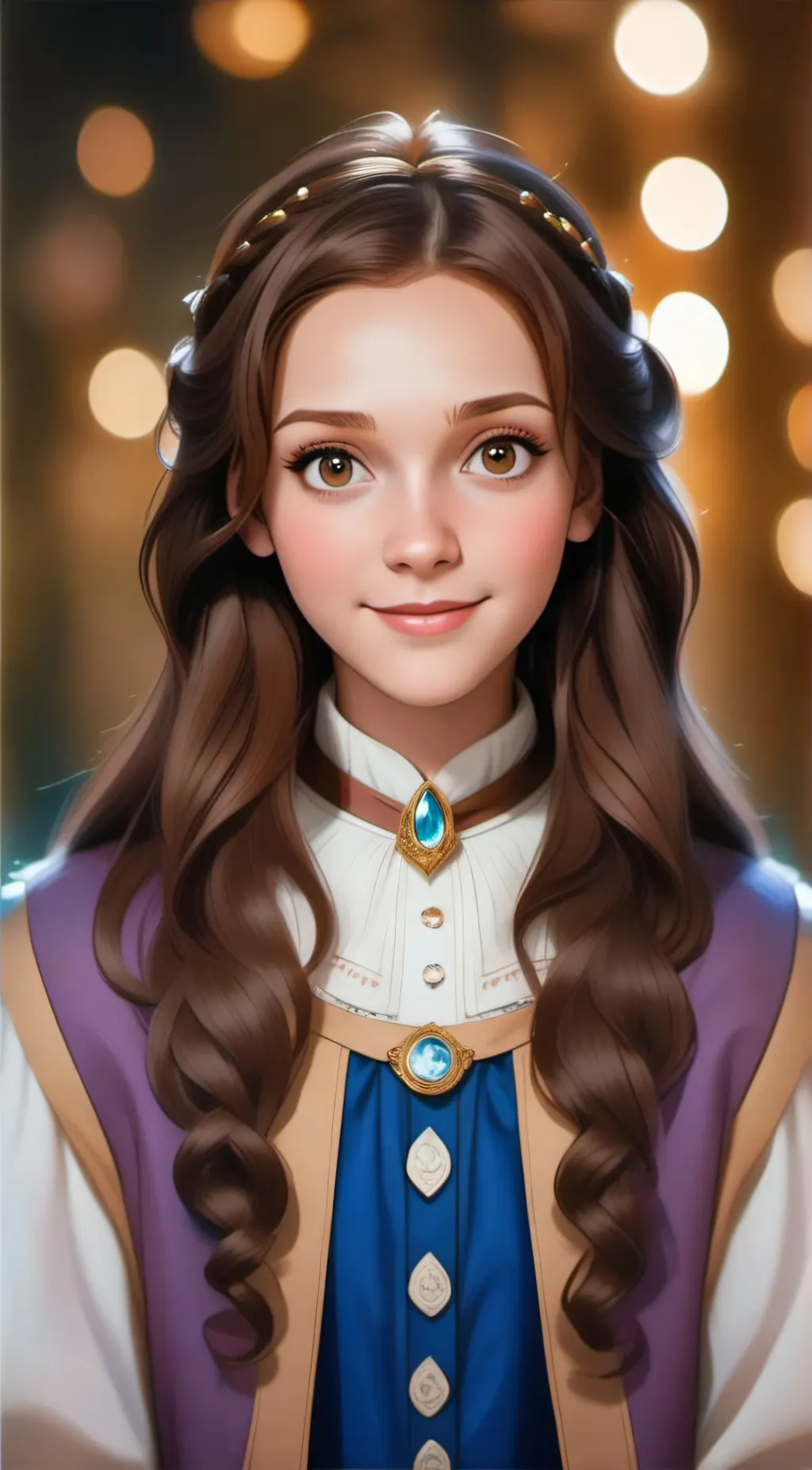 ai character: Aria background