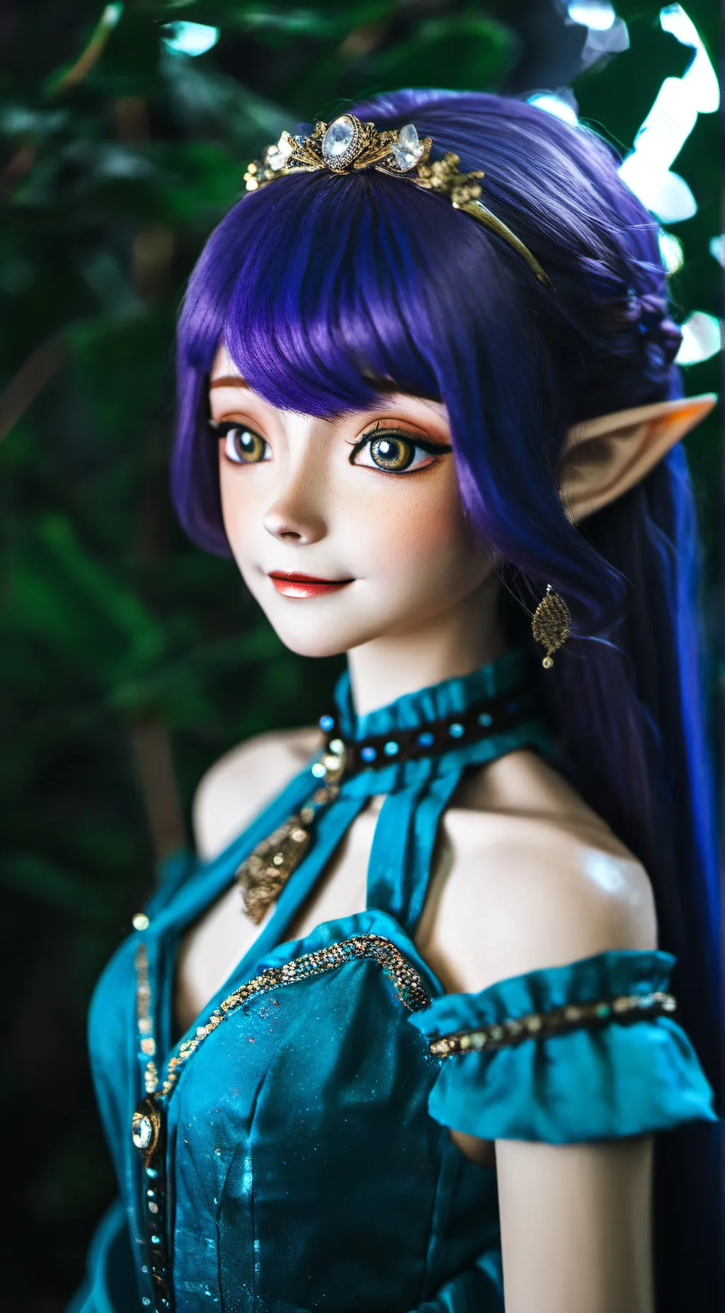 ai character: lily the elf background