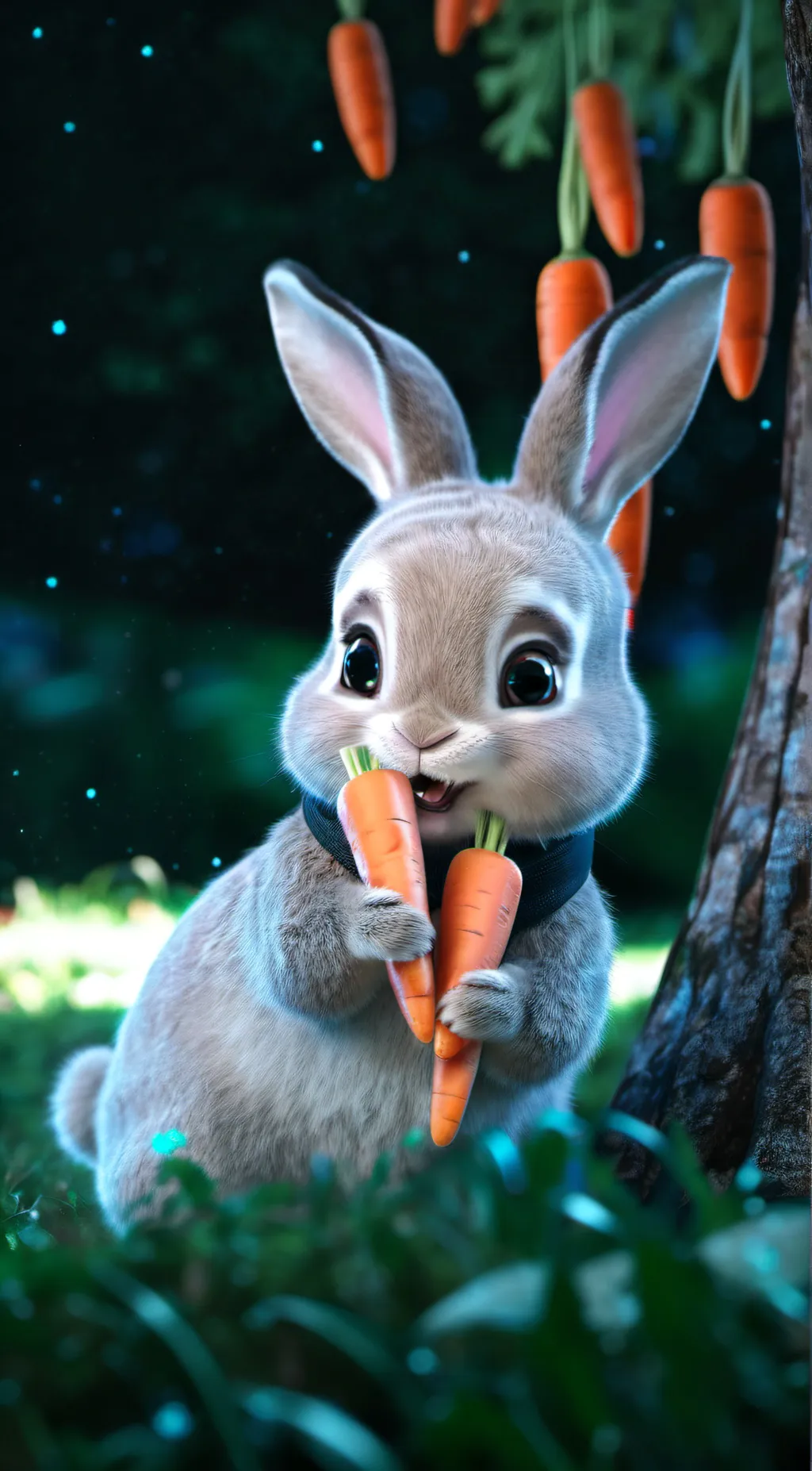 ai character: Bunny🐰 background