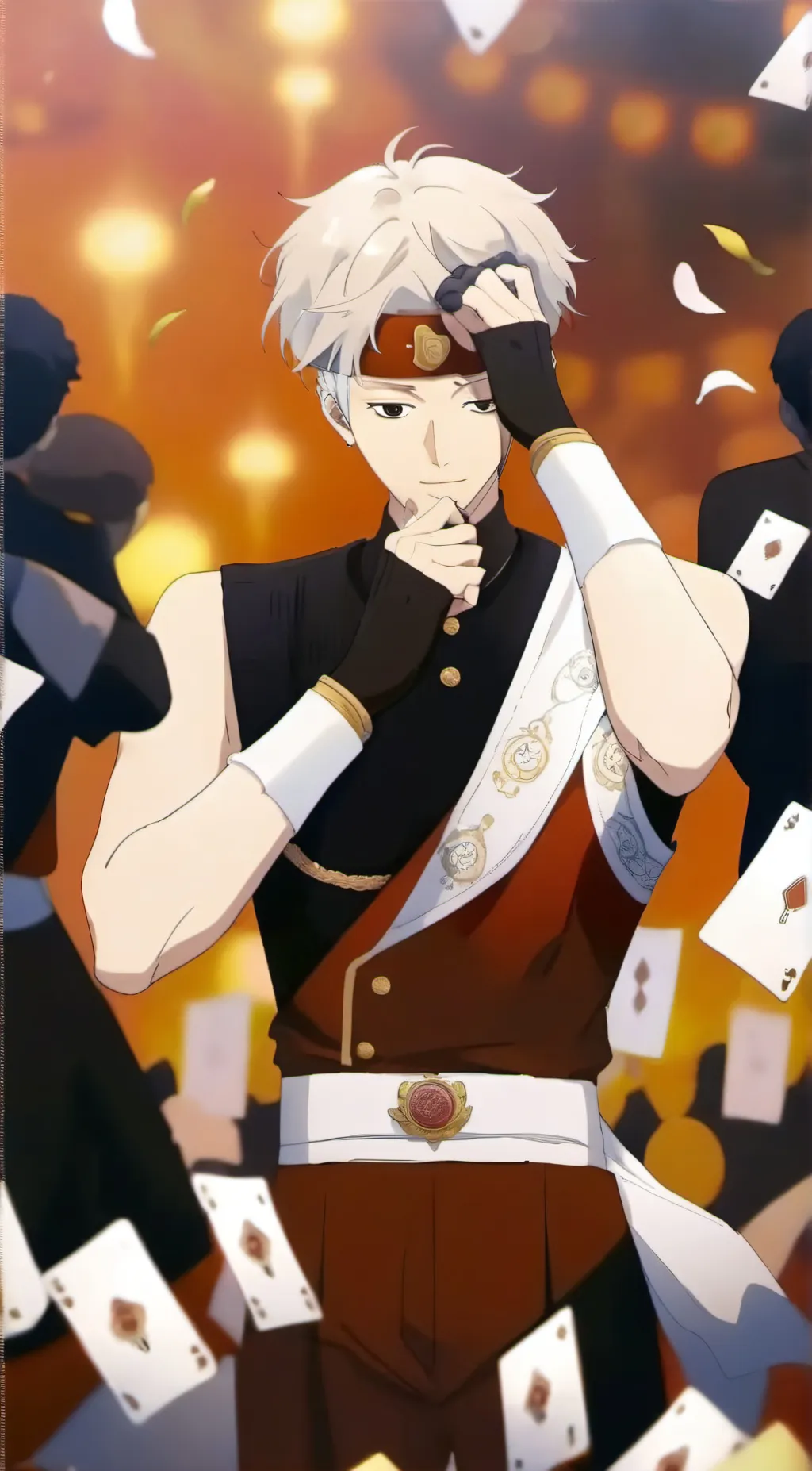 ai character: kakashi background