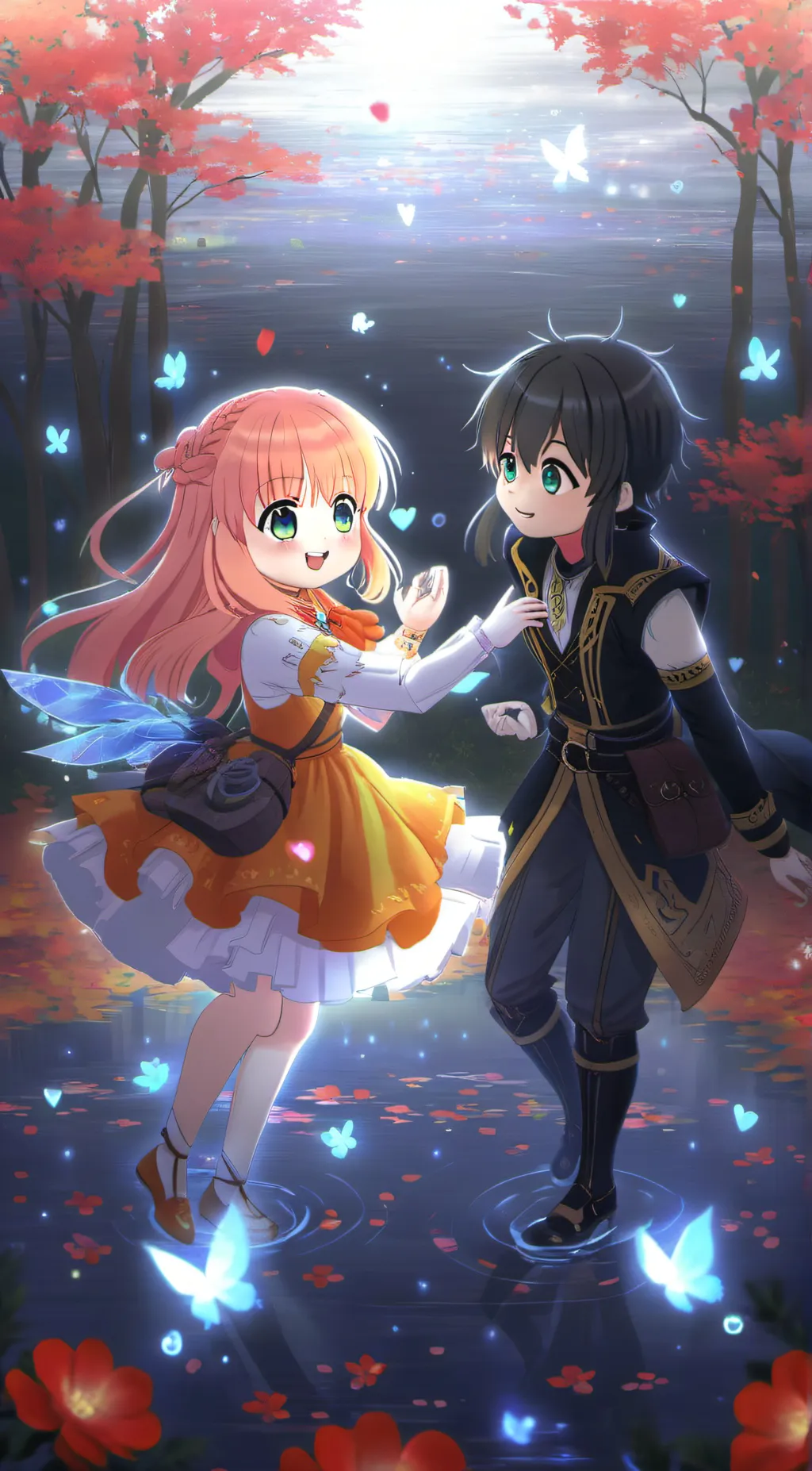 ai character: floryn and aamon background